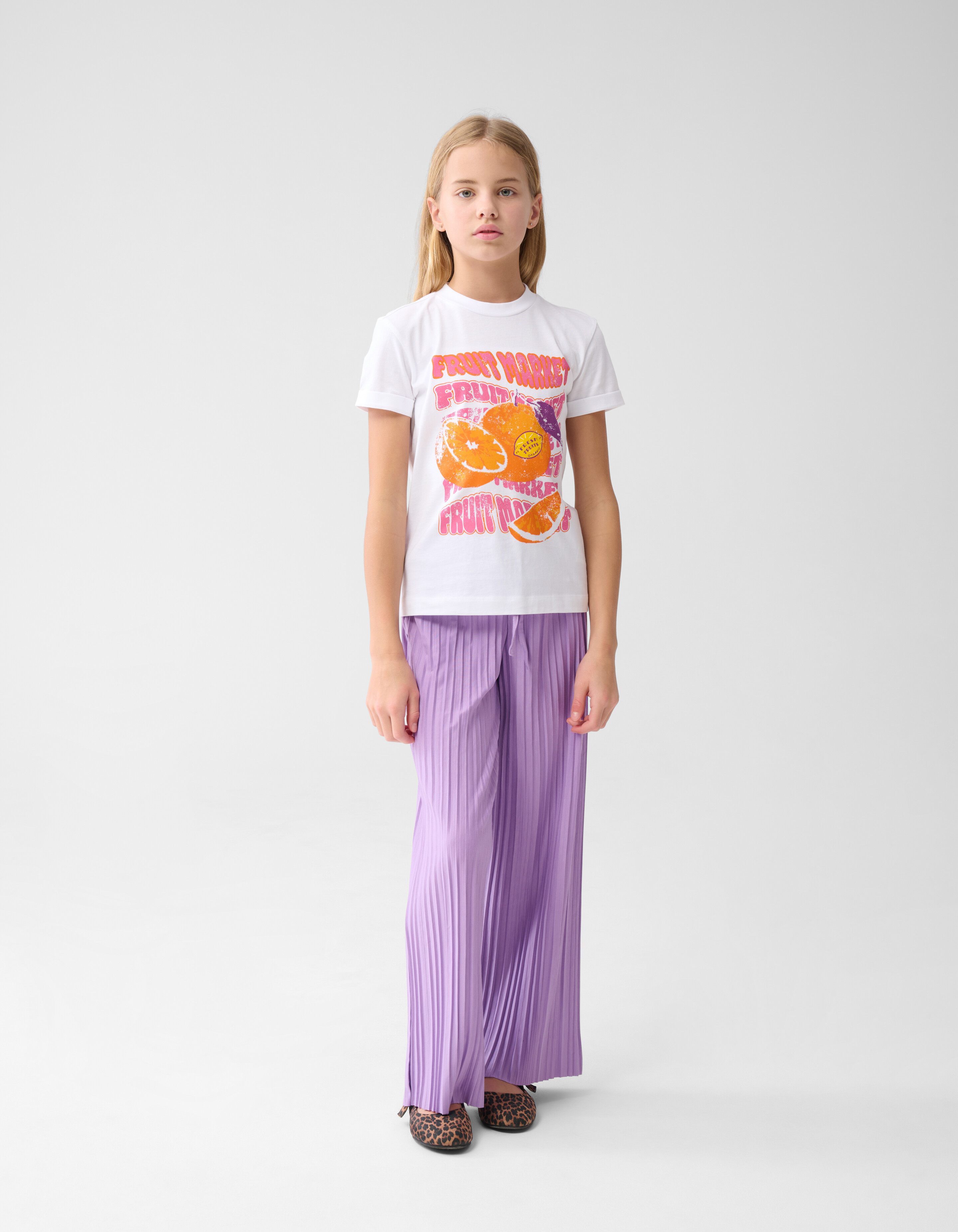 Artwork T-shirt Weiß SHOEBY GIRLS