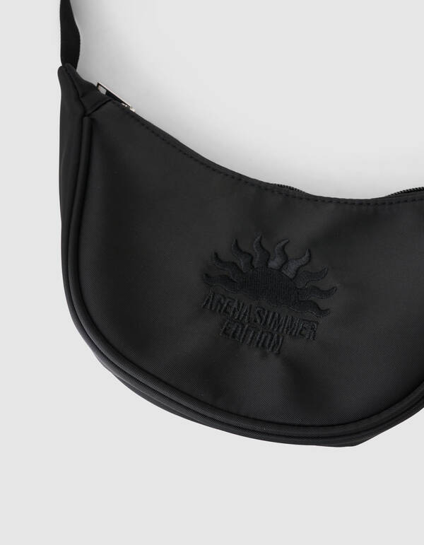 Sun Stickerei Crossbody Tasche Schwarz SHOEBY ACCESSOIRES