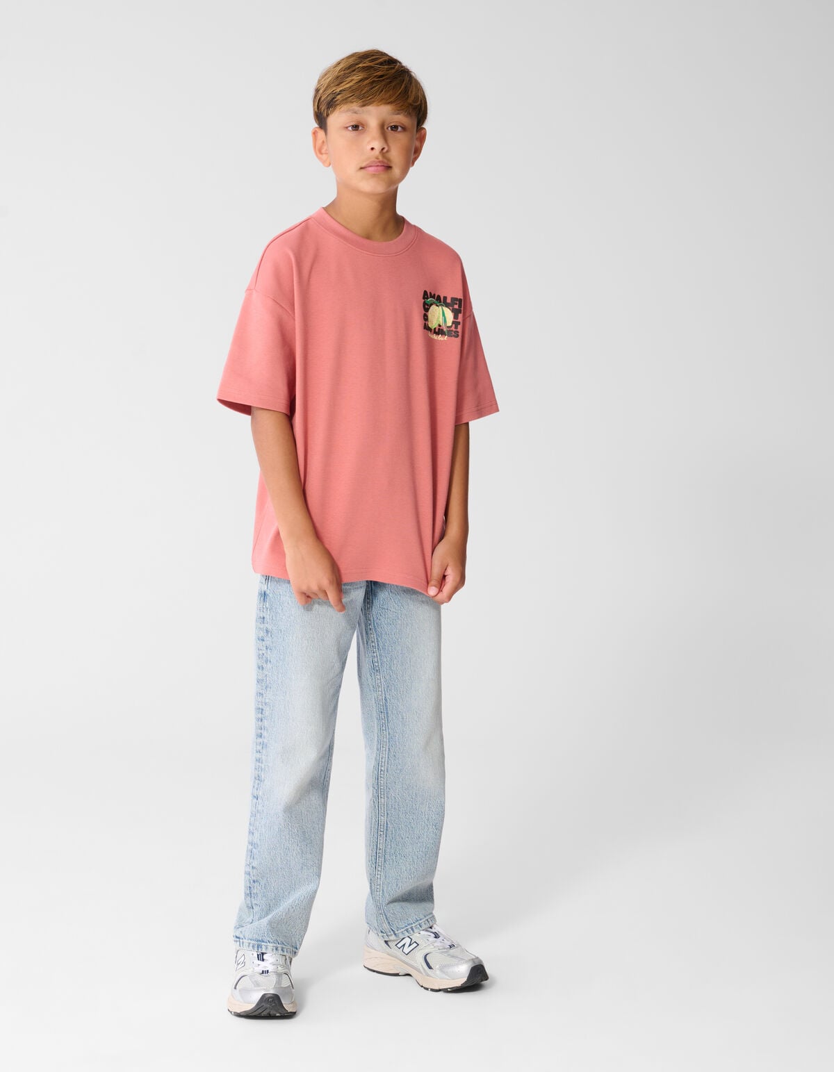 Amalfi Artwork T-Shirt Terra SHOEBY BOYS