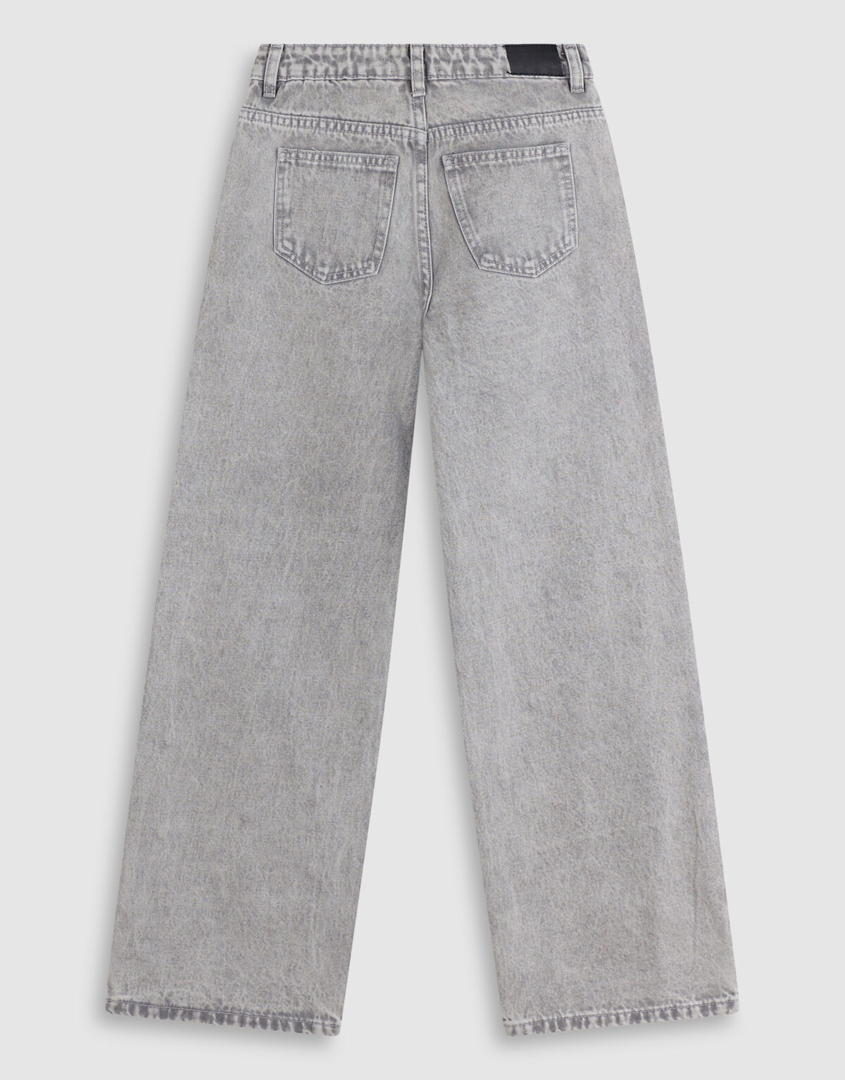 Weit geschnittene Jeans mit Nieten, grau SHOEBY GIRLS
