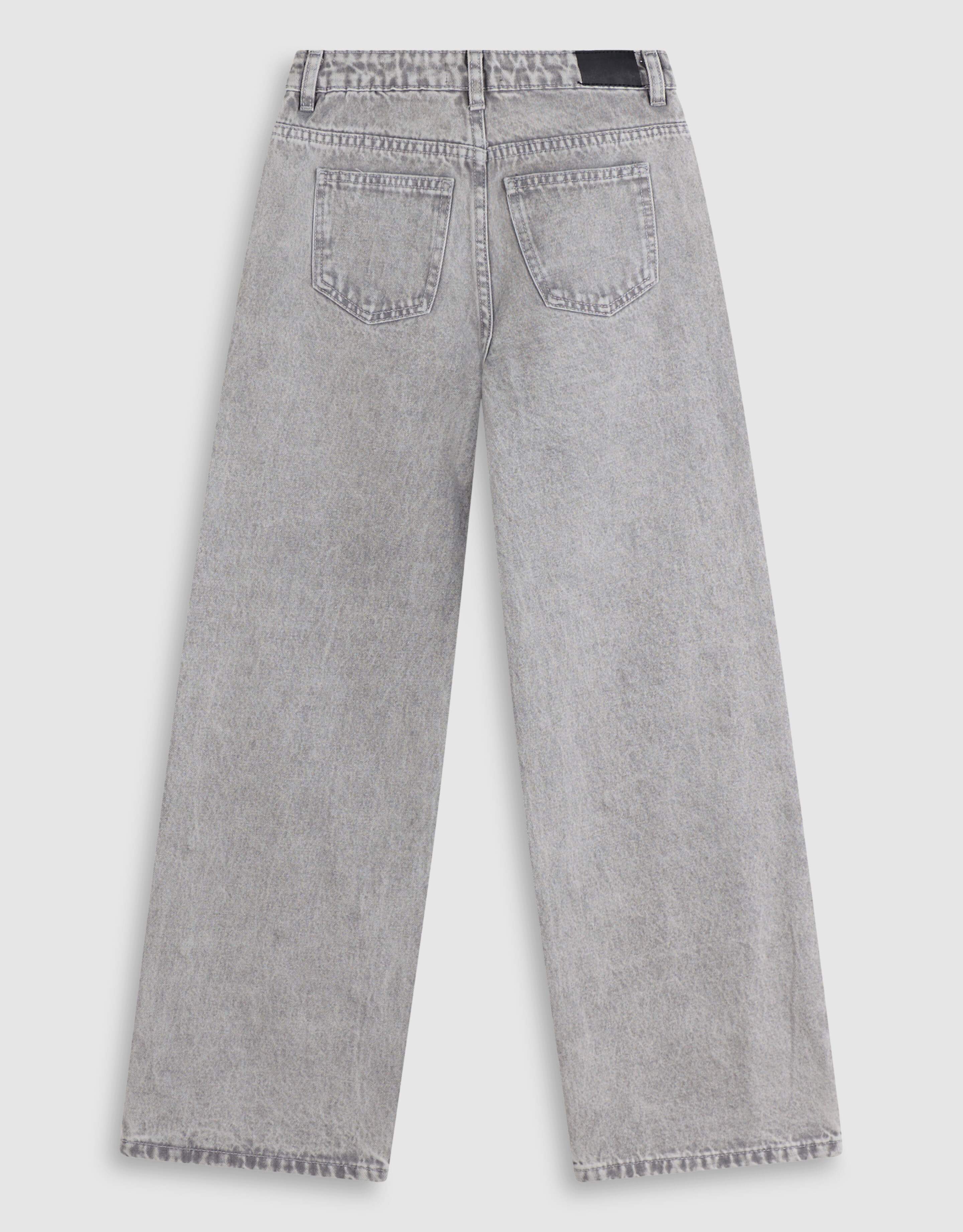 Weit geschnittene Jeans mit Nieten, grau SHOEBY GIRLS