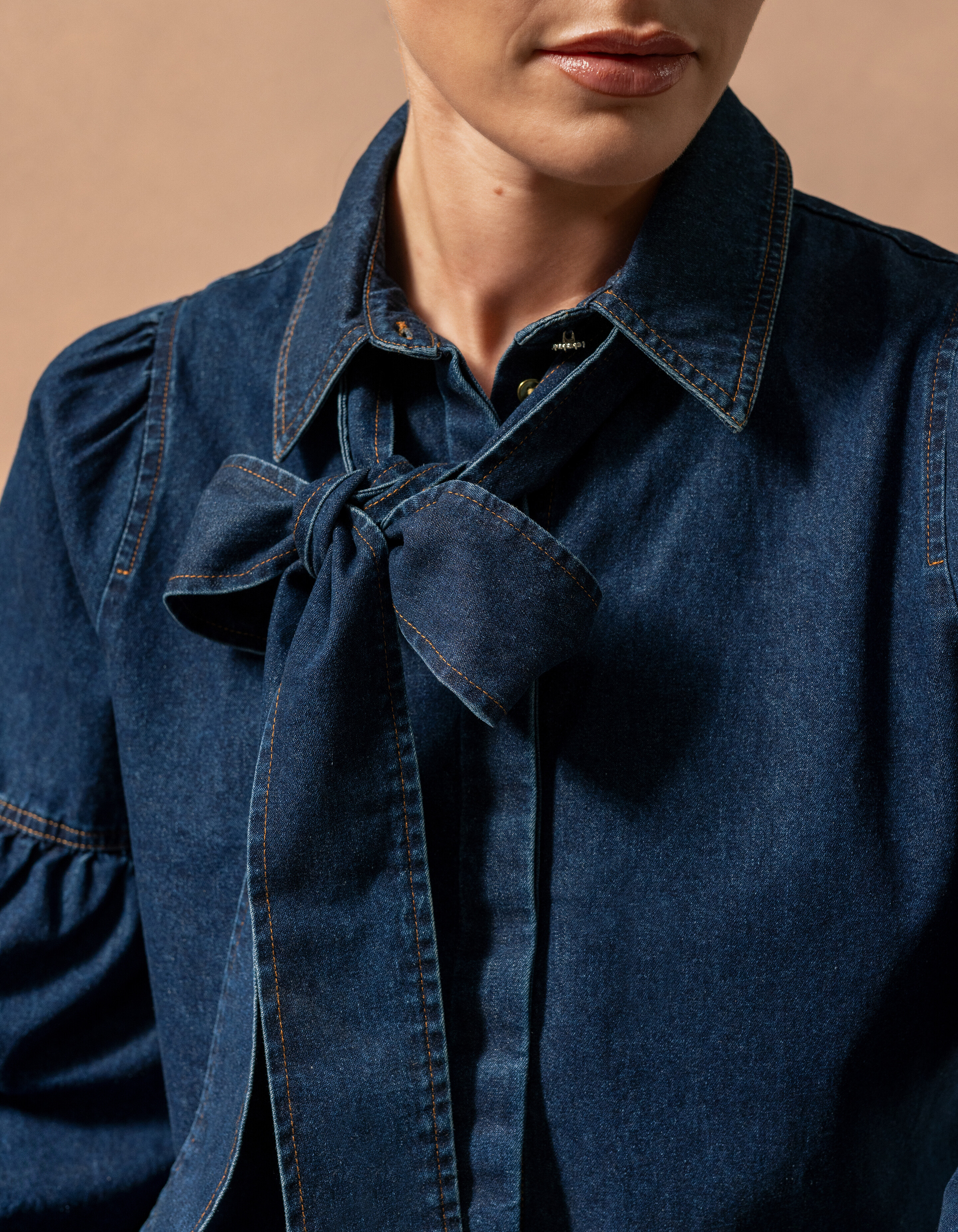 Denim Bluse Blau von Mieke SHOEBY WOMEN