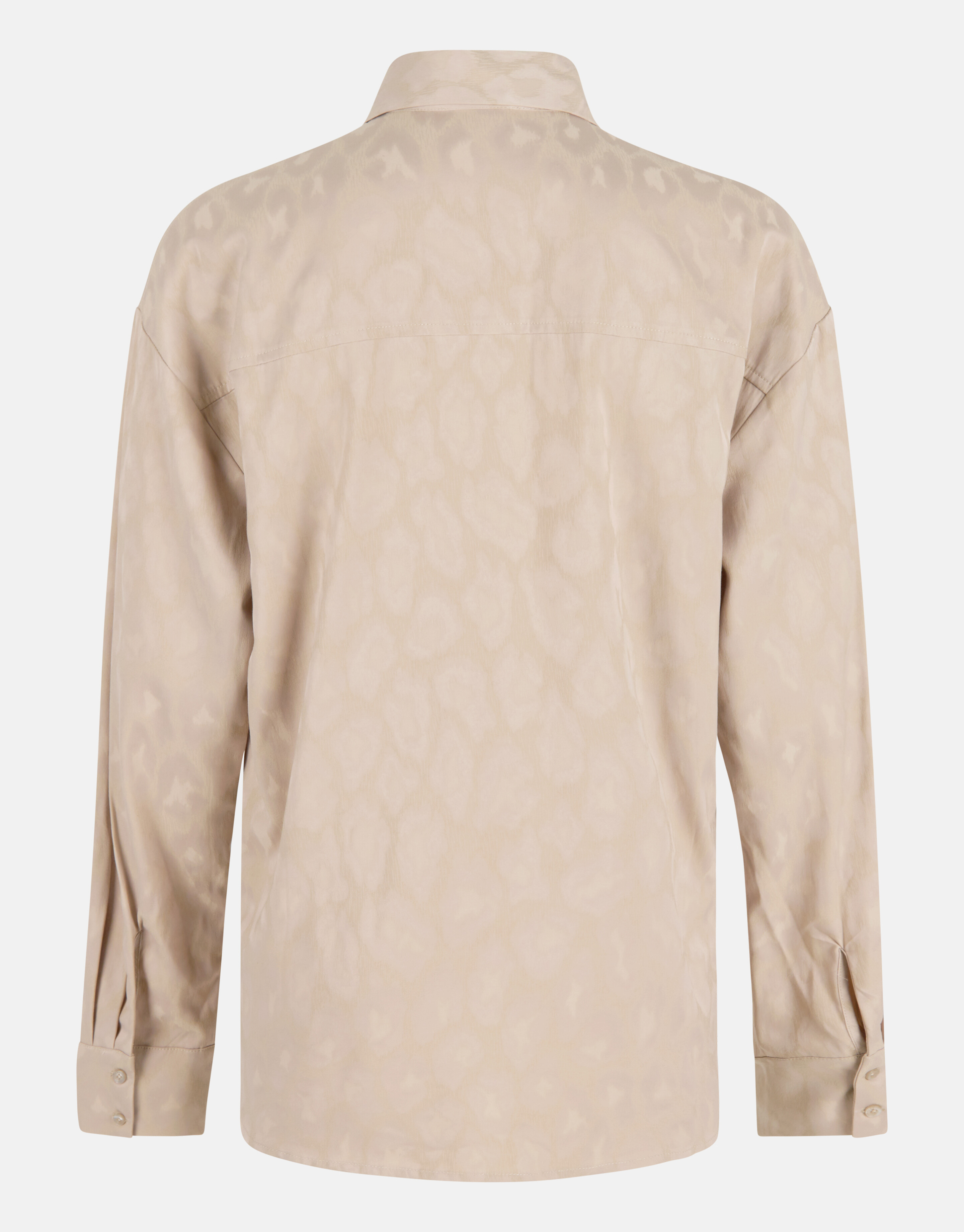 Satin-Tierbluse Sand SHOEBY WOMEN