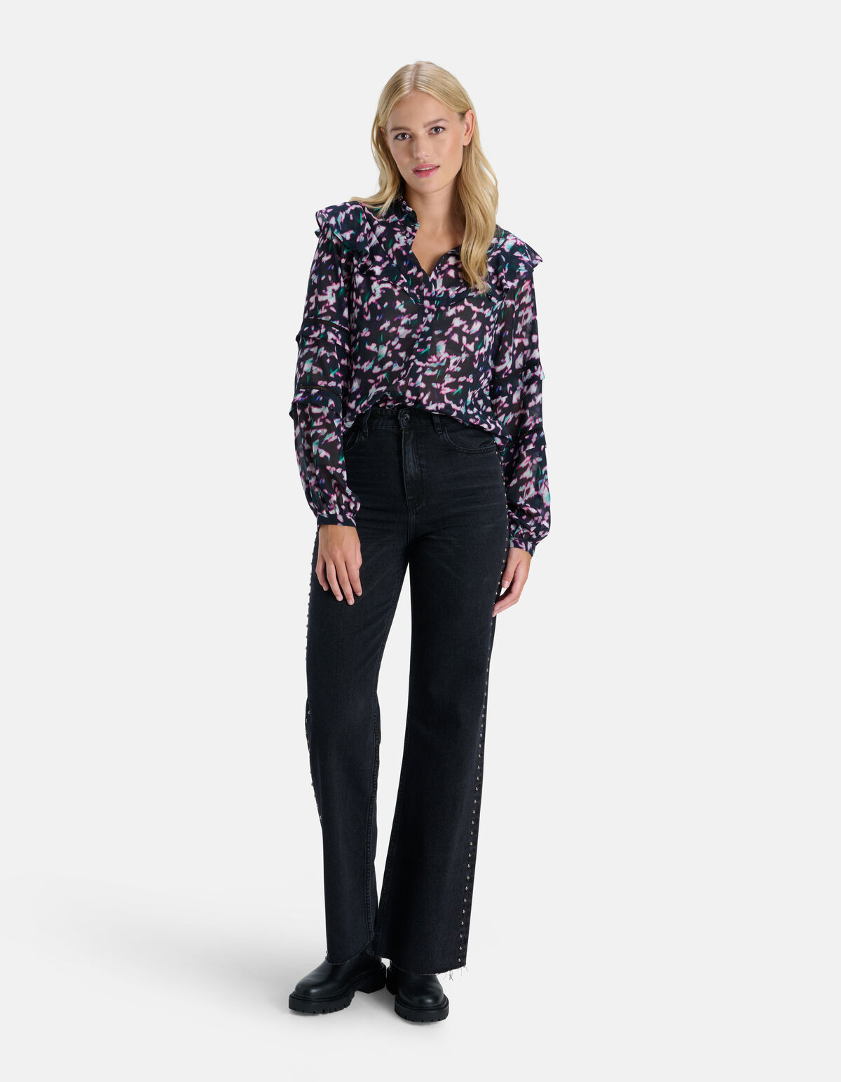 Loose Fit Wide Leg Jeans SHOEBY WOMEN
