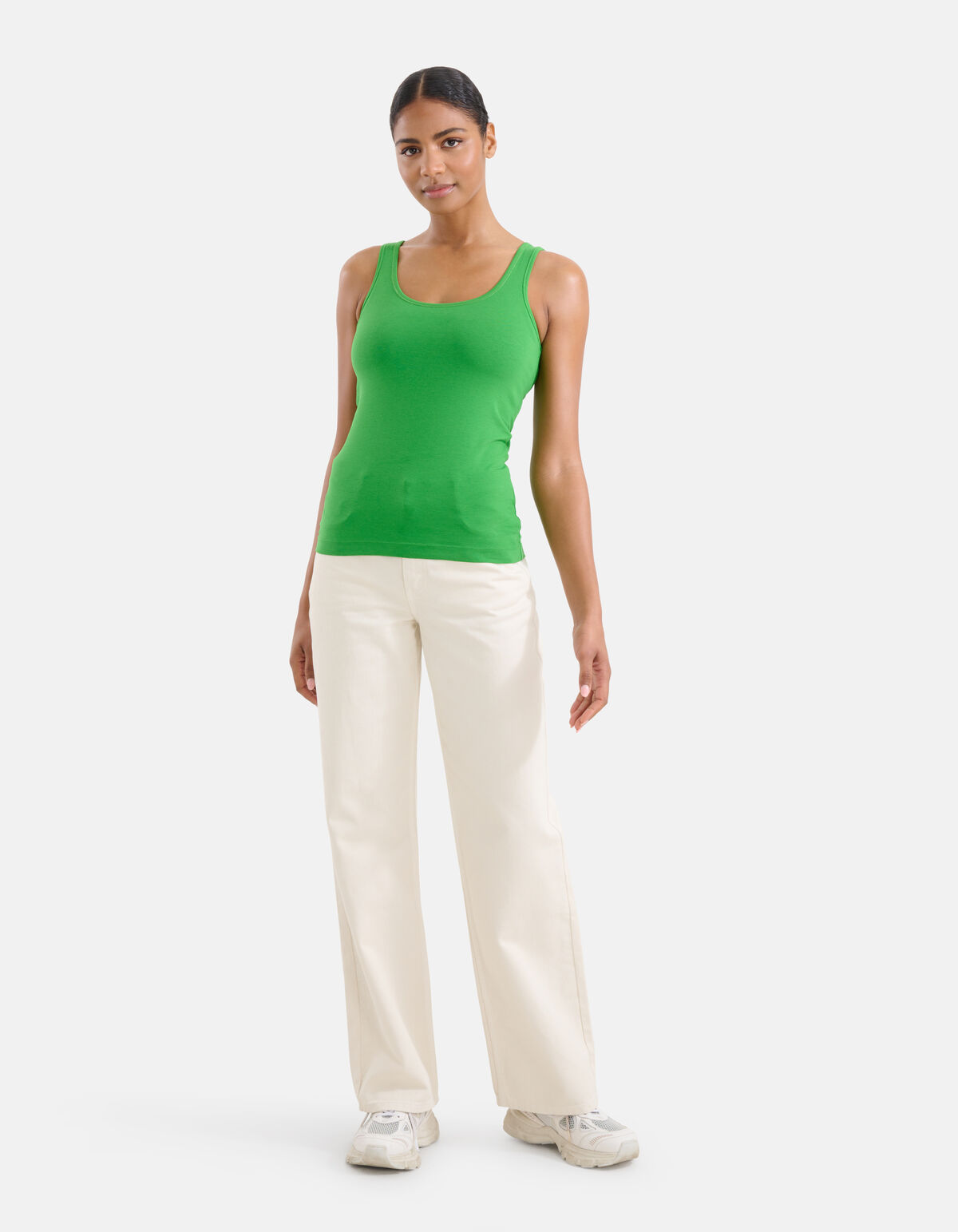 Basis Tanktop Groen SHOEBY WOMEN