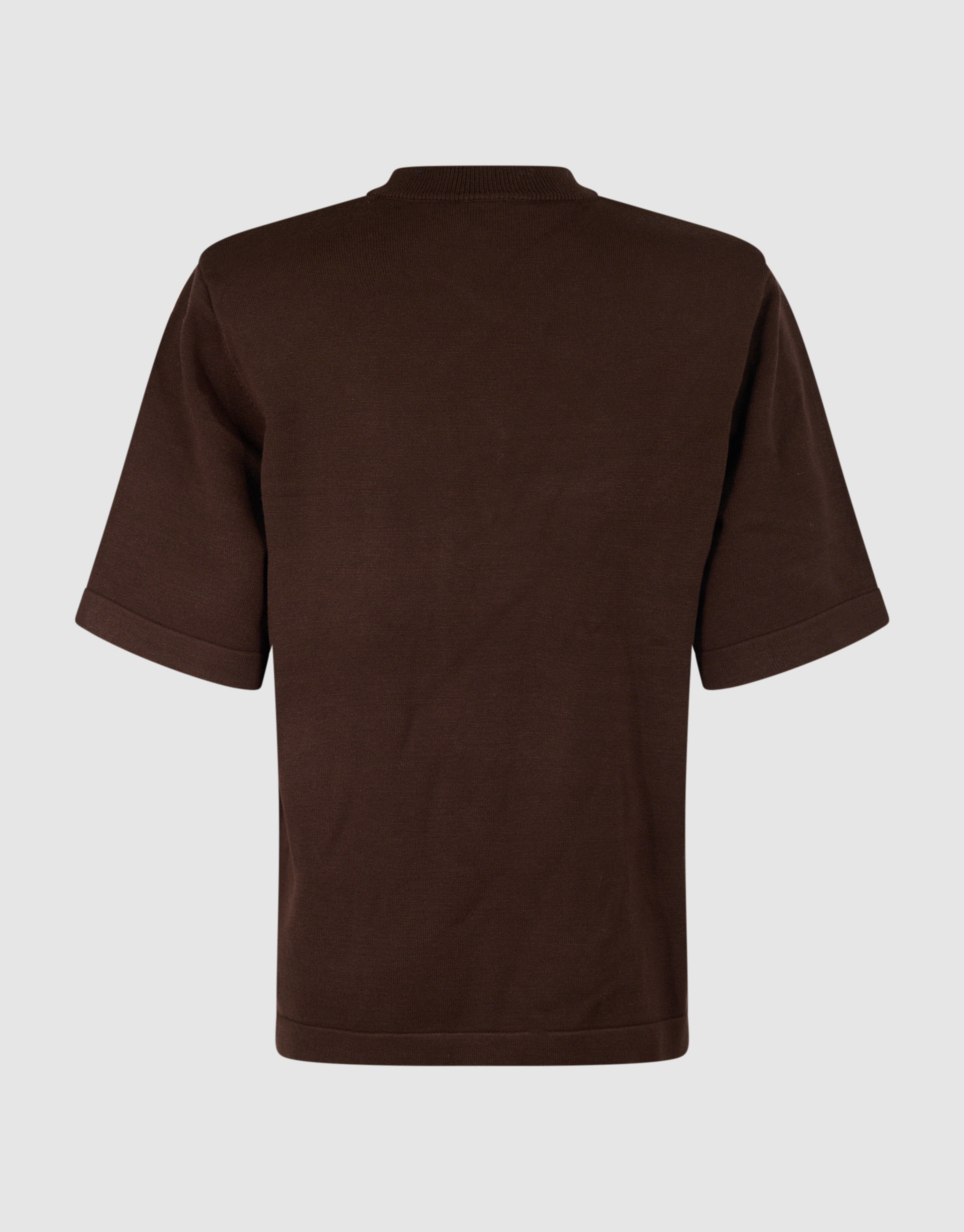 Gro&szlig;es gepolstertes T-Shirt Braun SHOEBY WOMEN