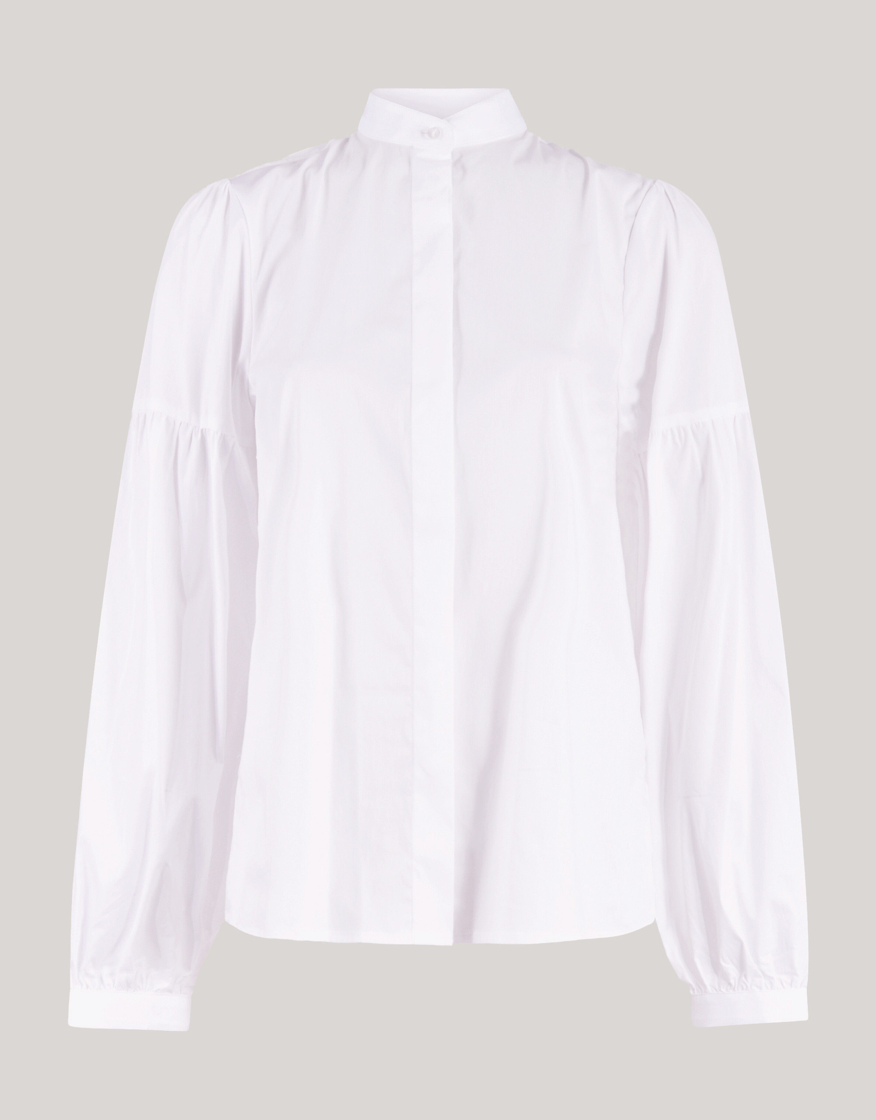 Popeline-Bluse Weiß von Lonneke SHOEBY WOMEN