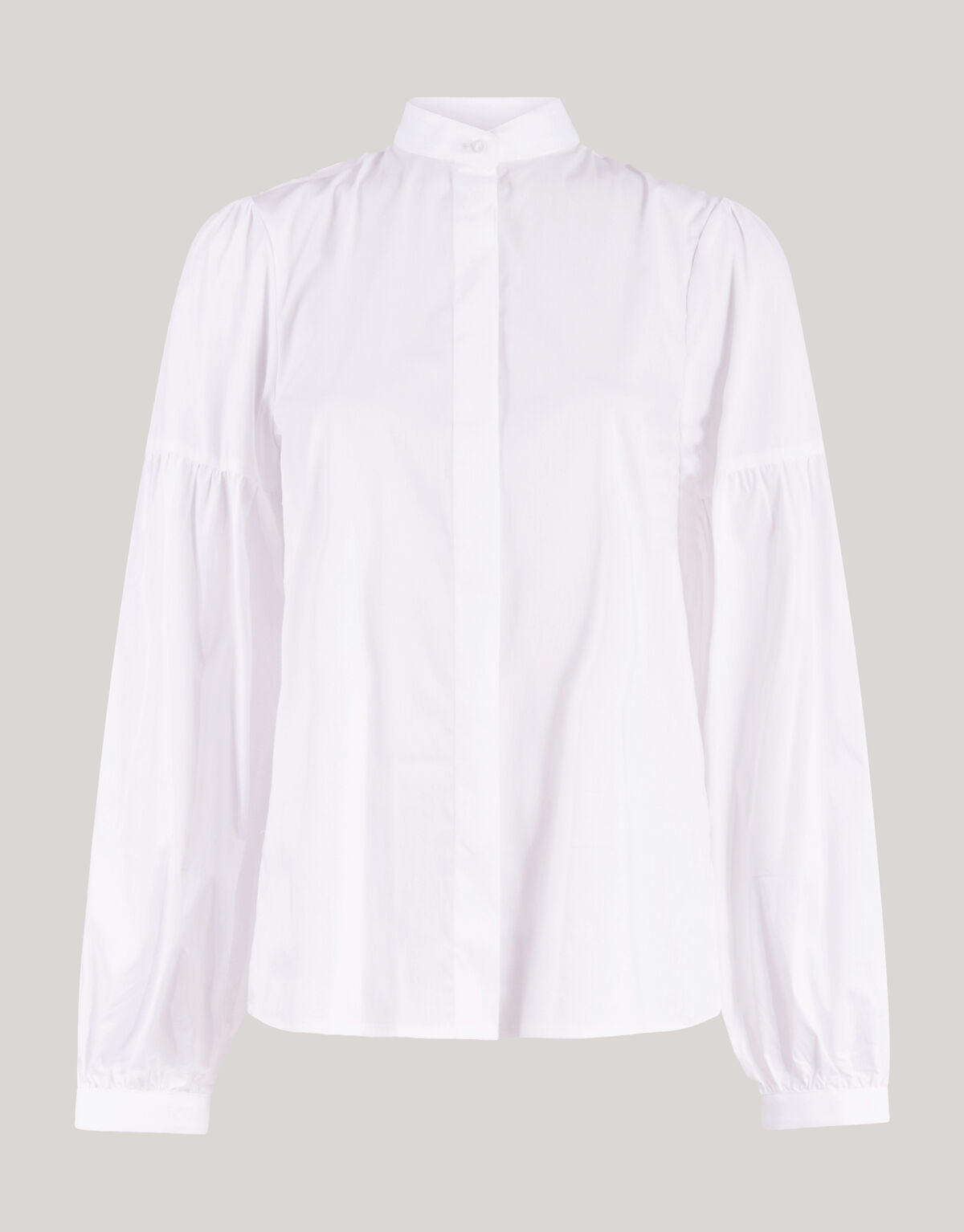 Popeline-Bluse Weiß von Lonneke SHOEBY WOMEN