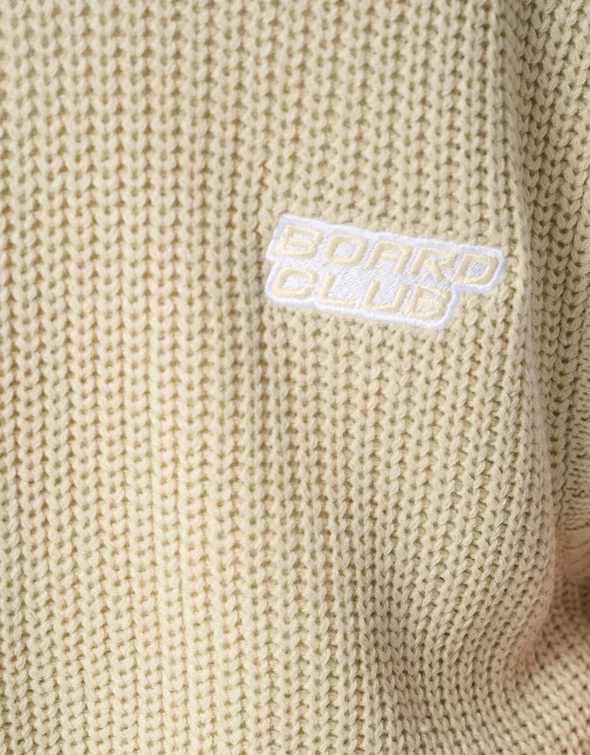 Gestrickter Spencer Beige SHOEBY BOYS