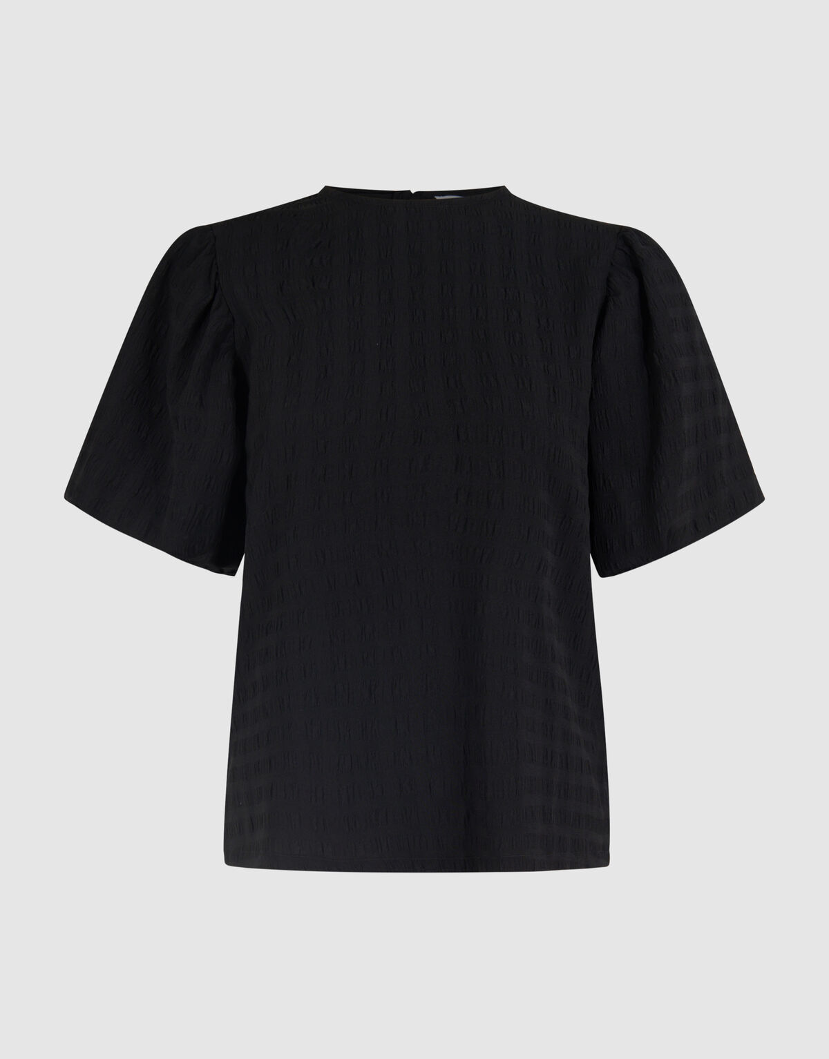 Crinkle Bow Top Schwarz SHOEBY WOMEN