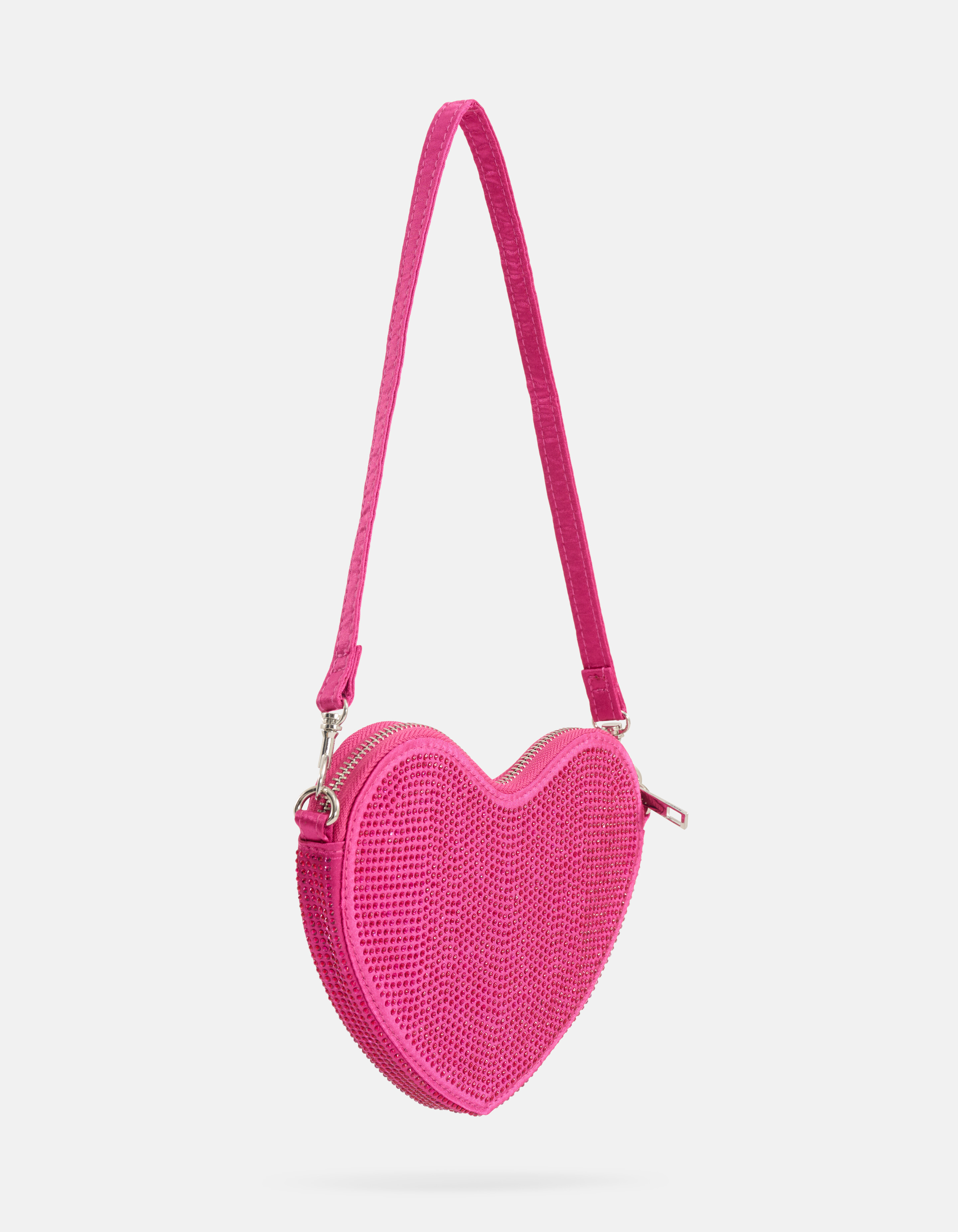 Strass Herz Geldbörse Rosa SHOEBY ACCESSOIRES