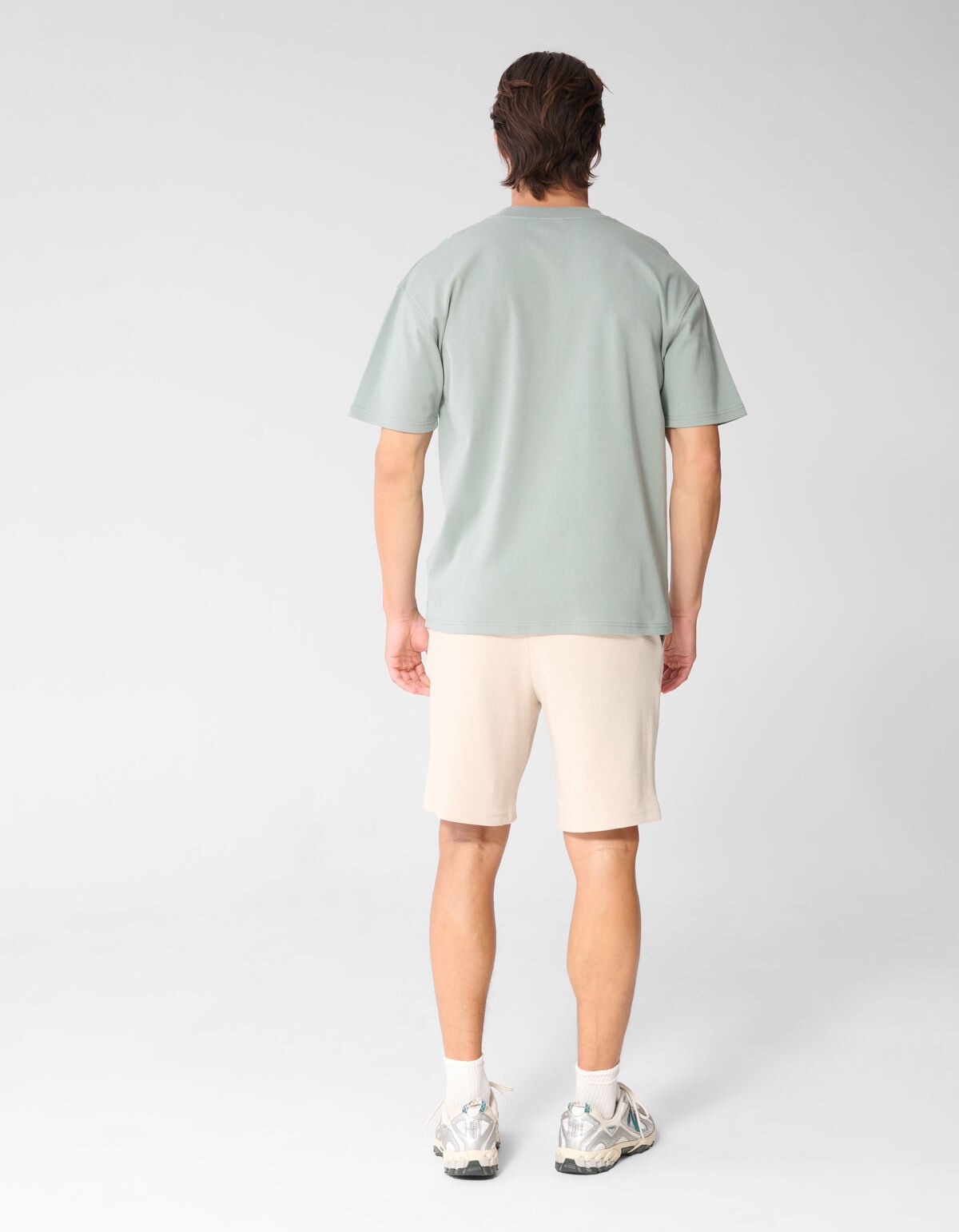Stickerei Spark T-Shirt Hellgr&uuml;n SHOEBY MEN