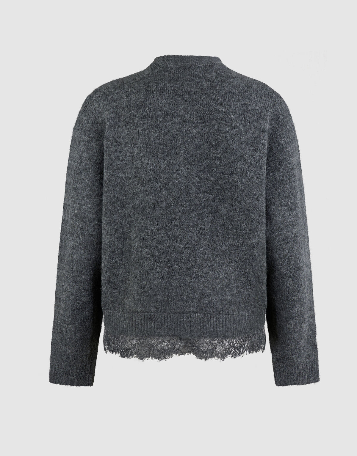 Lace Strickpullover dunkelgrau SHOEBY WOMEN