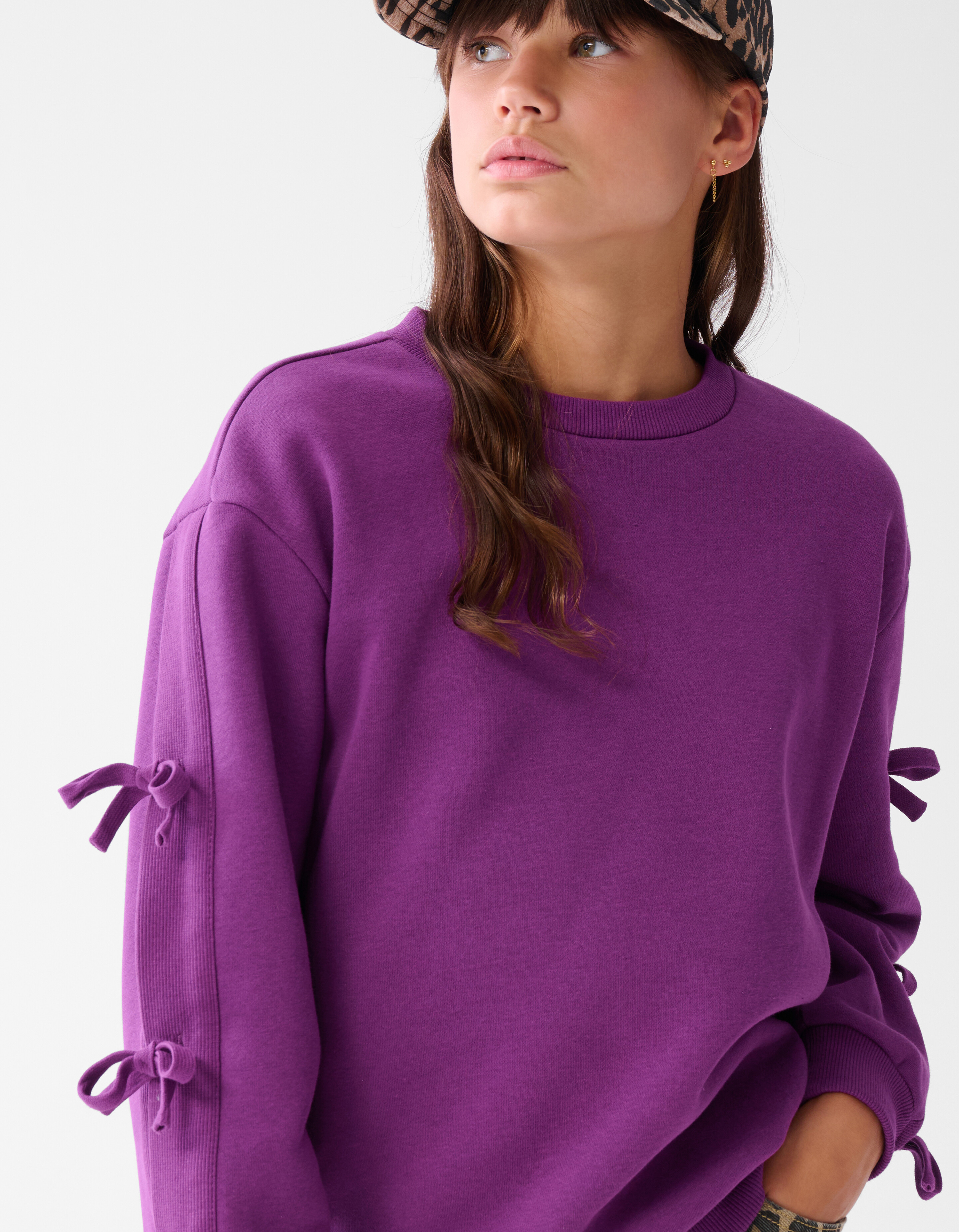 Schleife Pullover Lila SHOEBY GIRLS