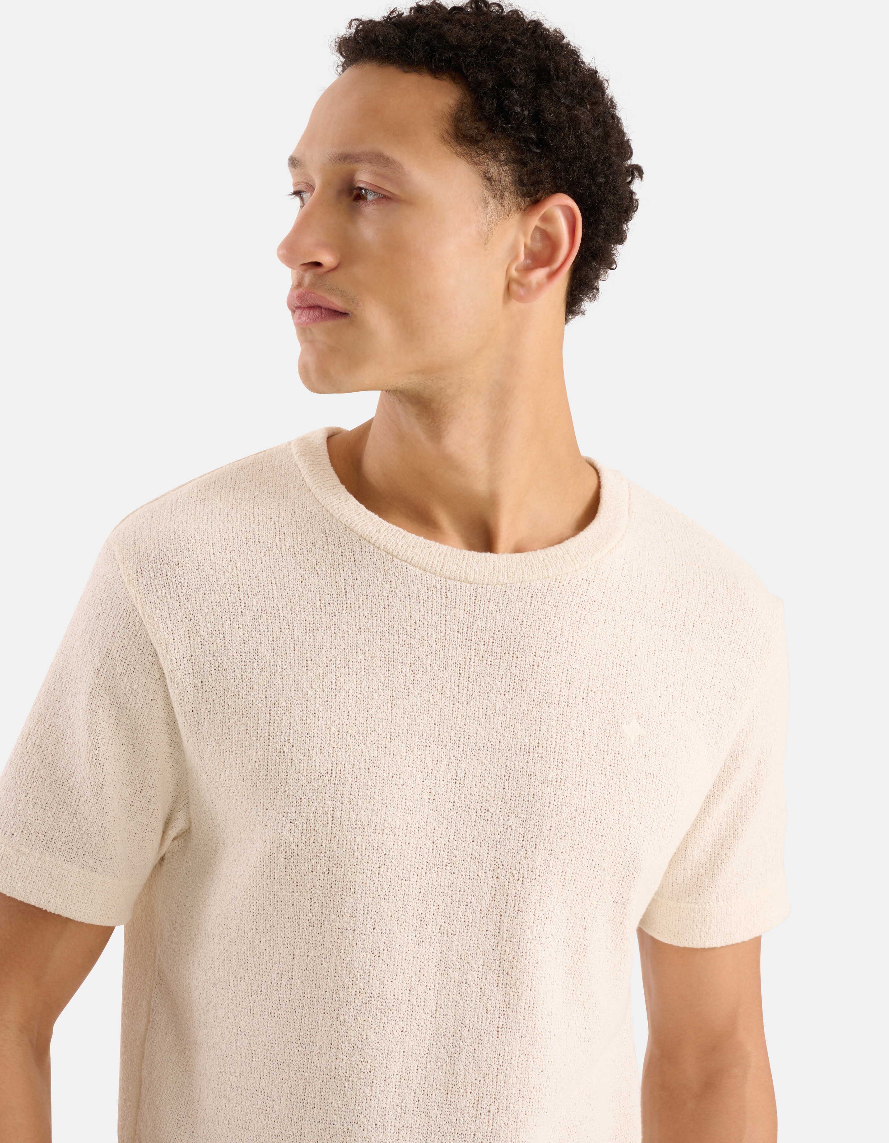 Boucle-T-Shirt Off White SHOEBY MEN