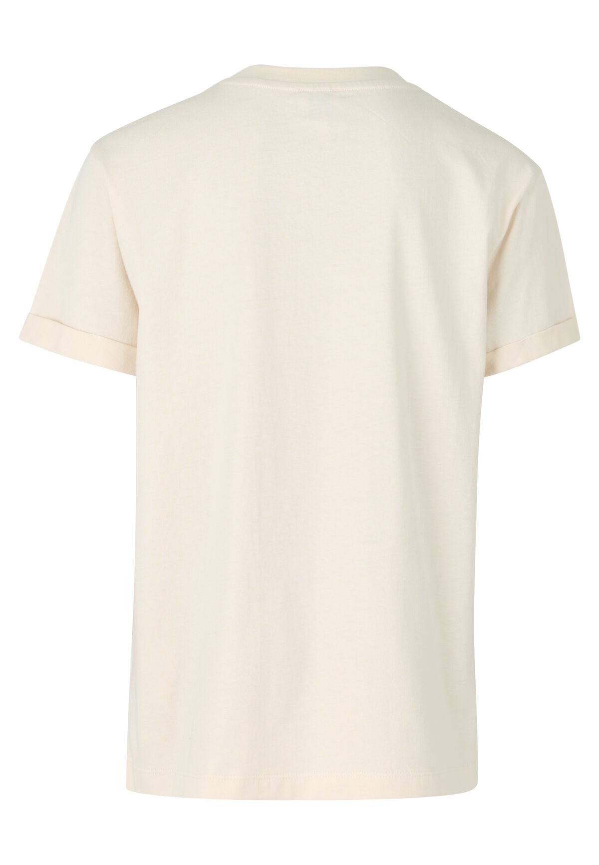 Cremefarbenes T-Shirt mit Aufdruck SHOEBY GIRLS