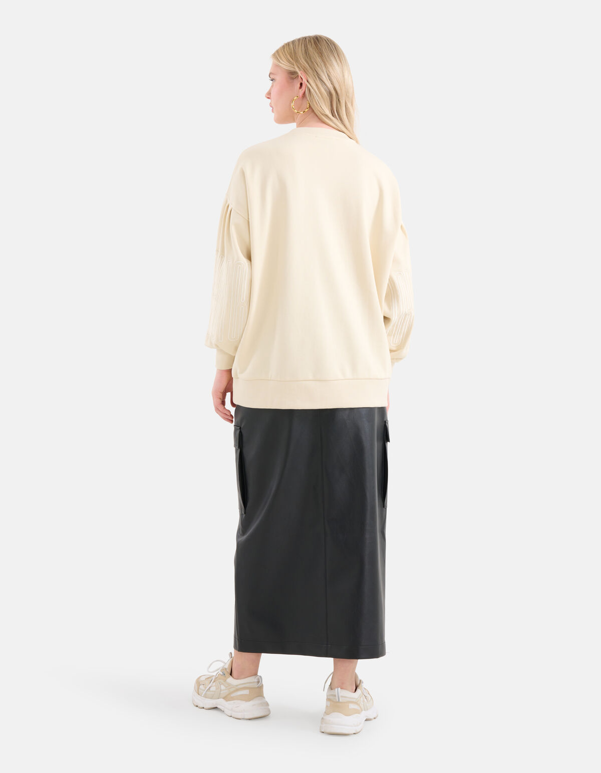 Pullover mit Stickerei Off White SHOEBY WOMEN