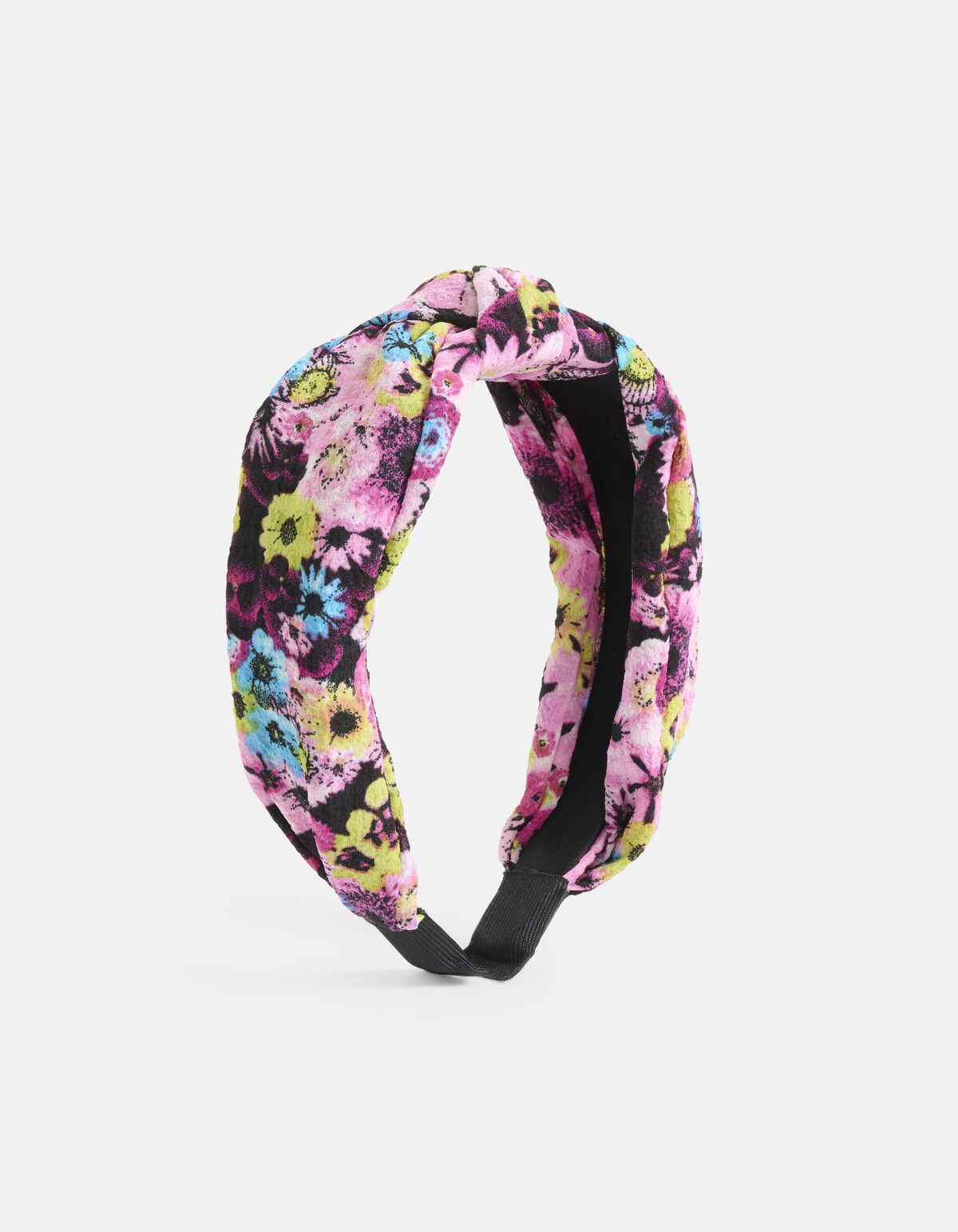 Bloemenprint Knot Haarband Roze SHOEBY ACCESSOIRES