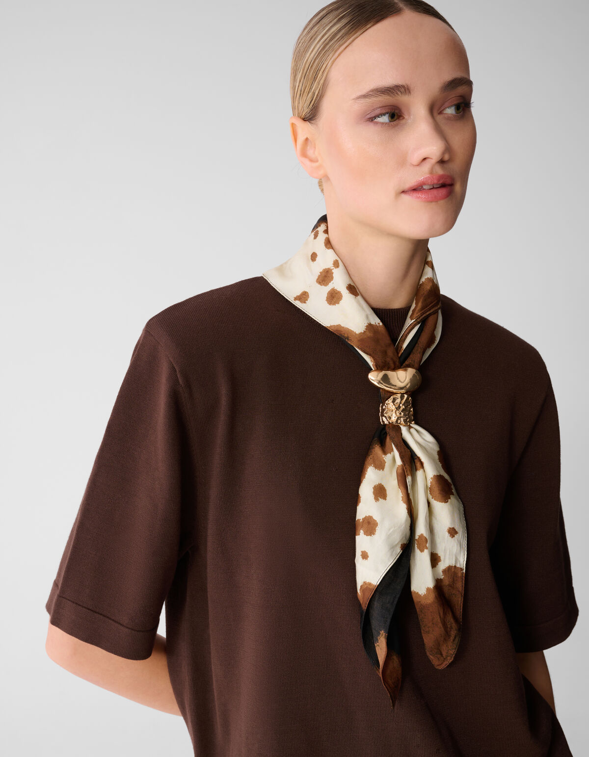 Schal-Anh&auml;nger-Set Gold SHOEBY ACCESSOIRES