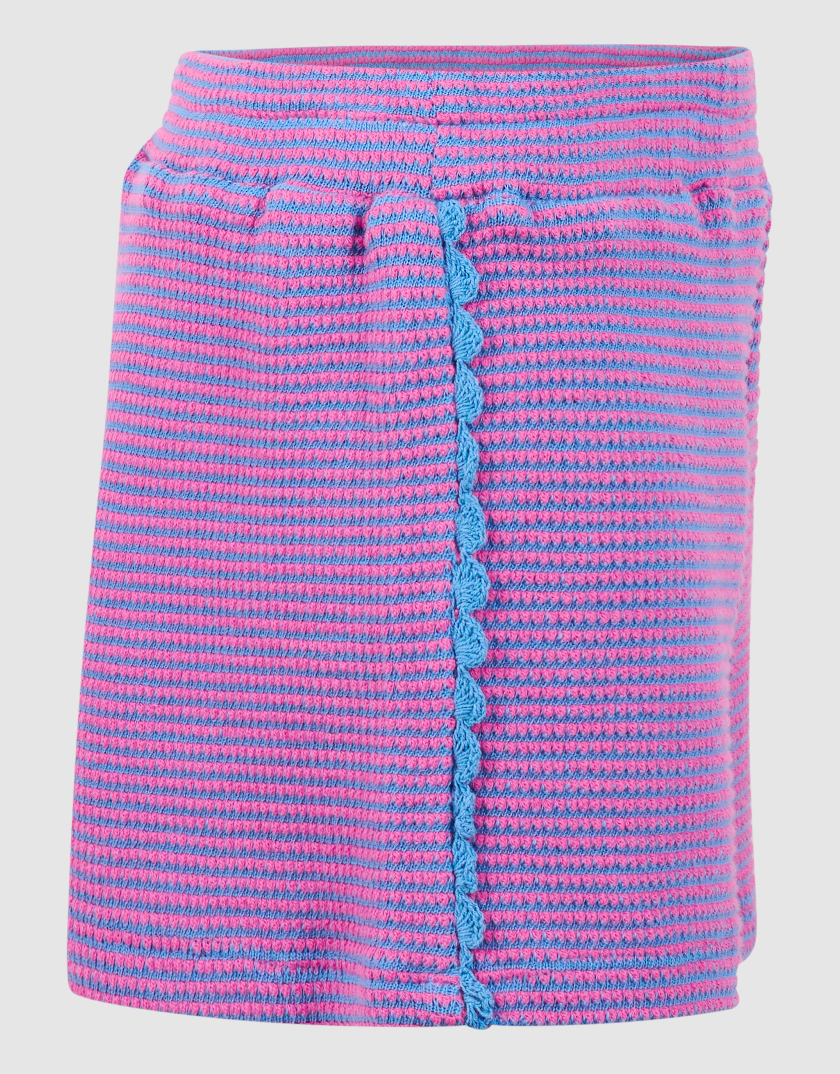 Gestrickte Shorts Rosa/Blau SHOEBY GIRLS