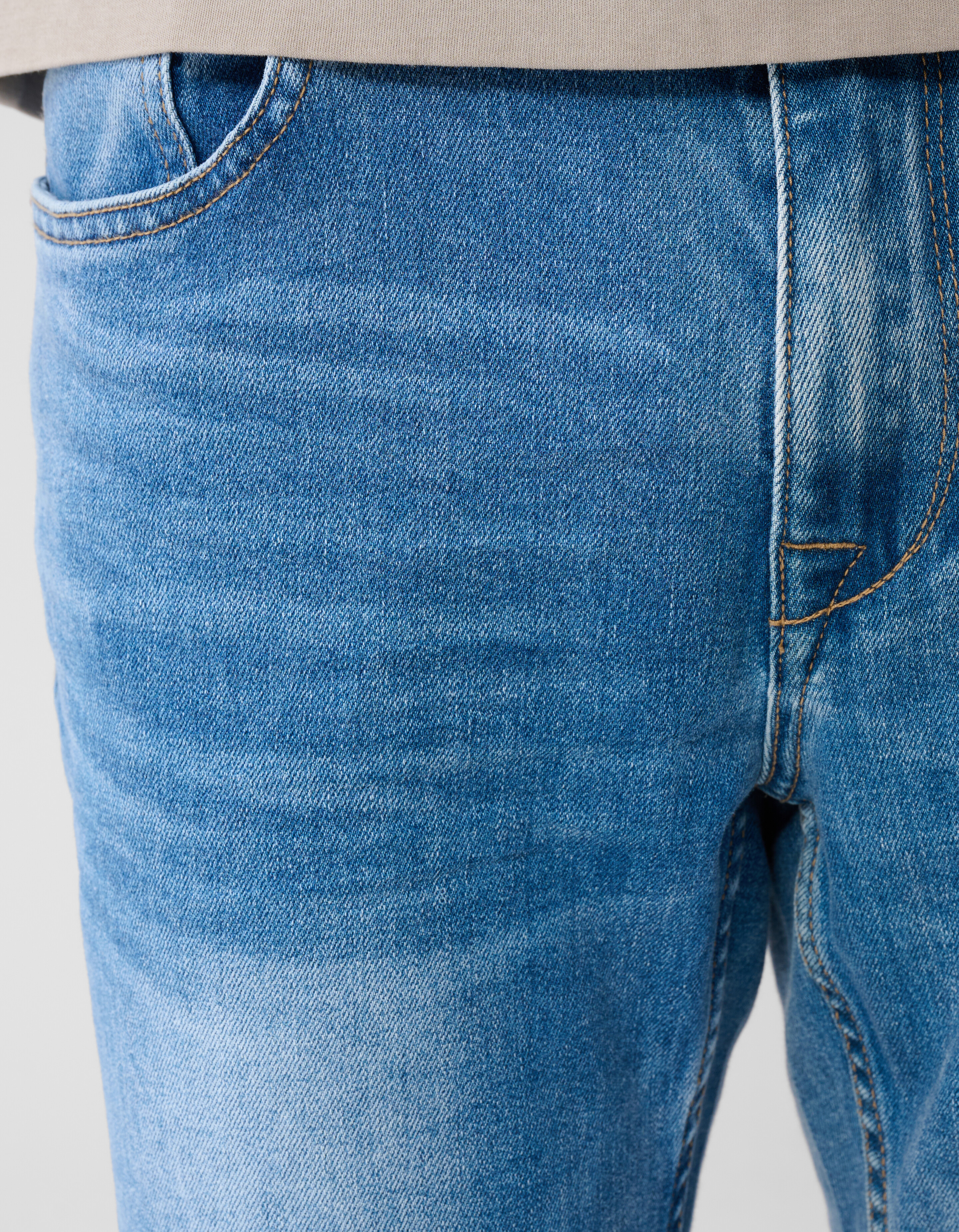 Straight Fit Jeans Mediumstone L34 SHOEBY MEN