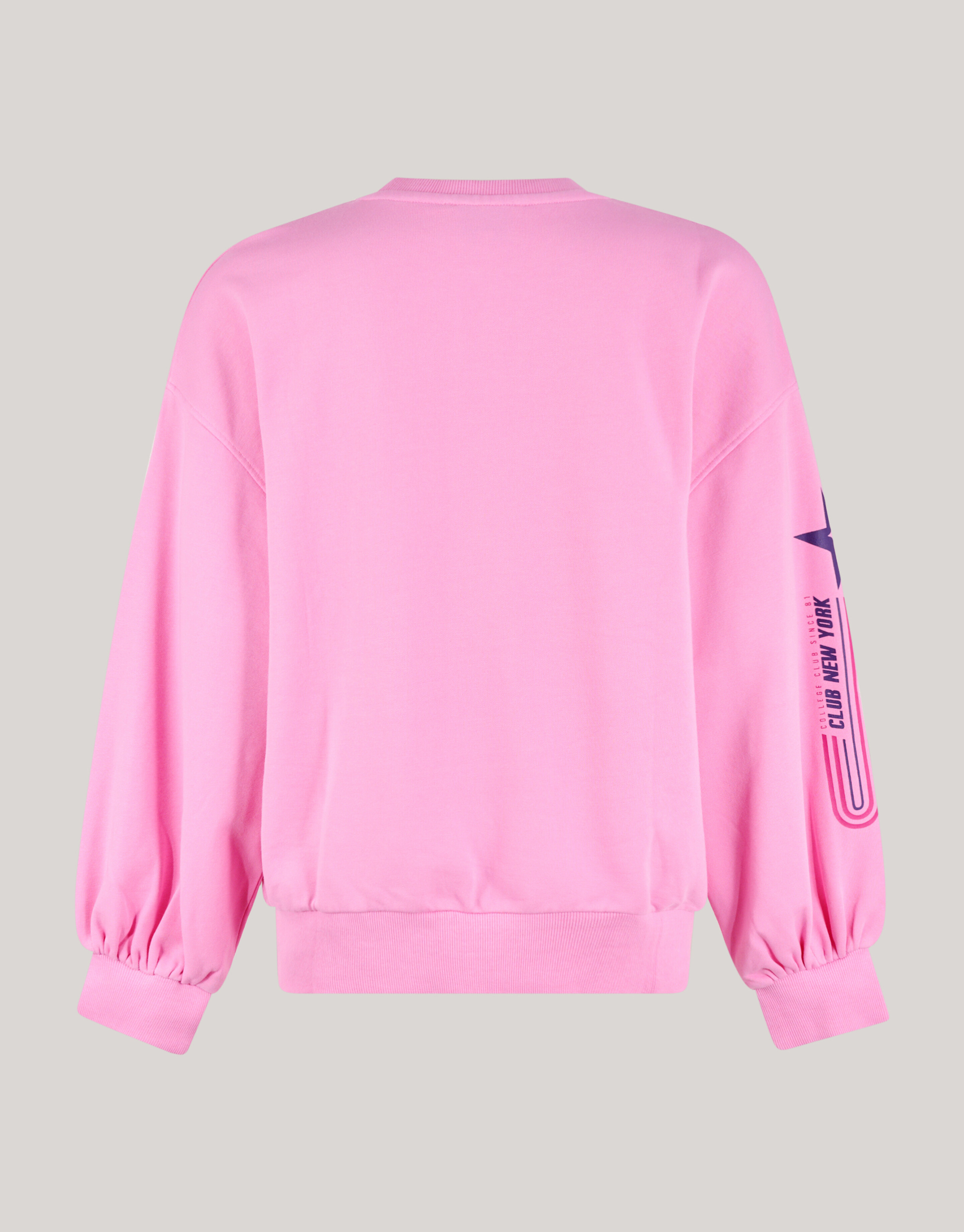 Washed Artwork Pullover Roze SHOEBY WOMEN