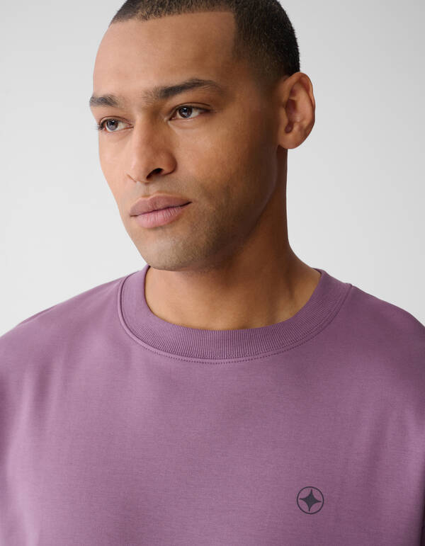 Spark Artwork T-Shirt Lila SHOEBY MEN