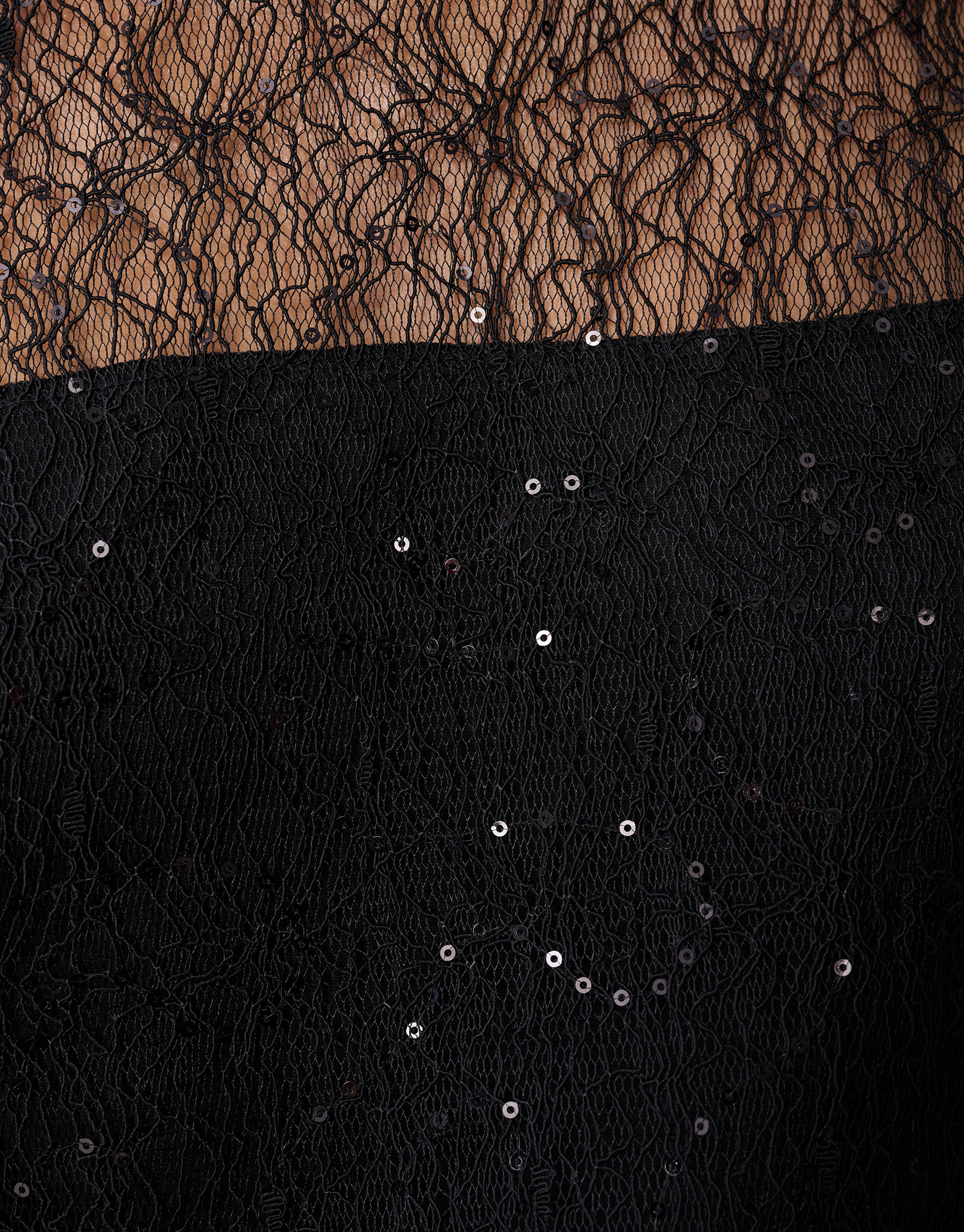 Kanten T-Shirt Schwarz SHOEBY WOMEN