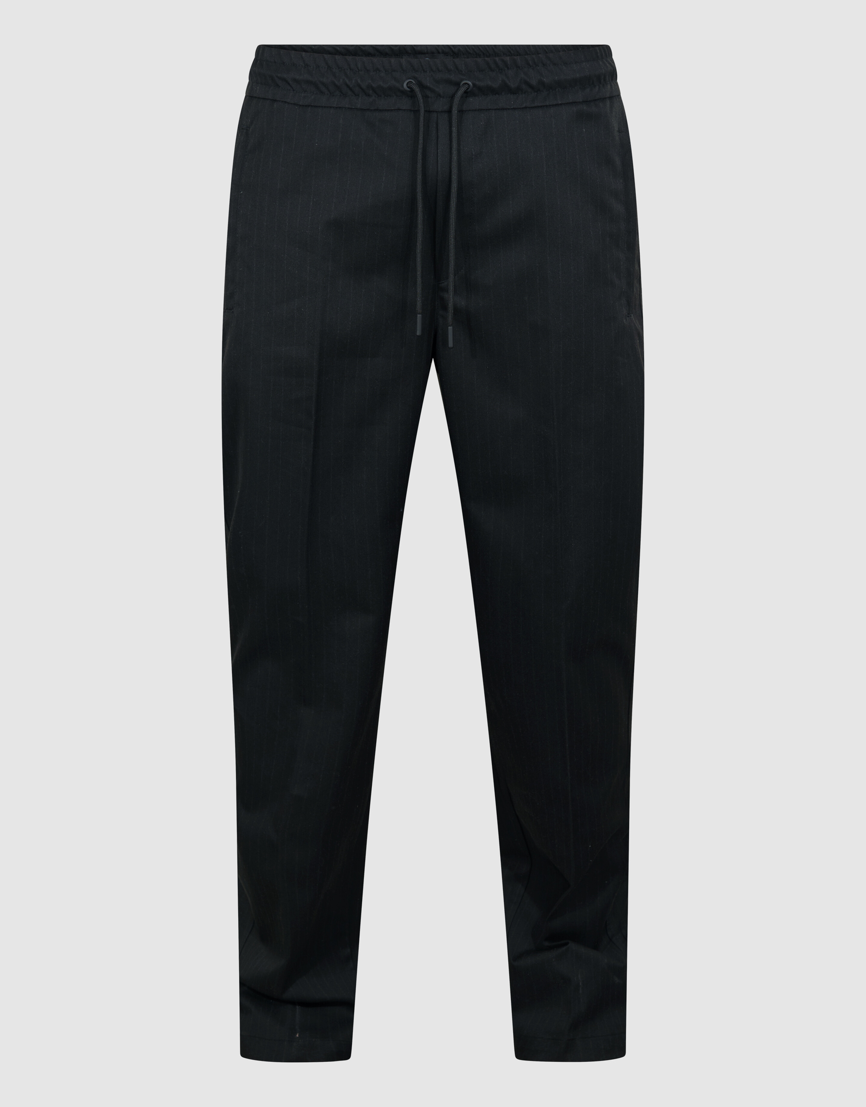Pinstripe Hose mit schmaler Passform Schwarz SHOEBY MEN
