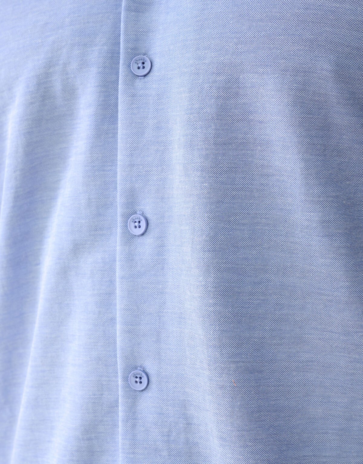 Piqu&eacute;-Hemd Blau SHOEBY MEN