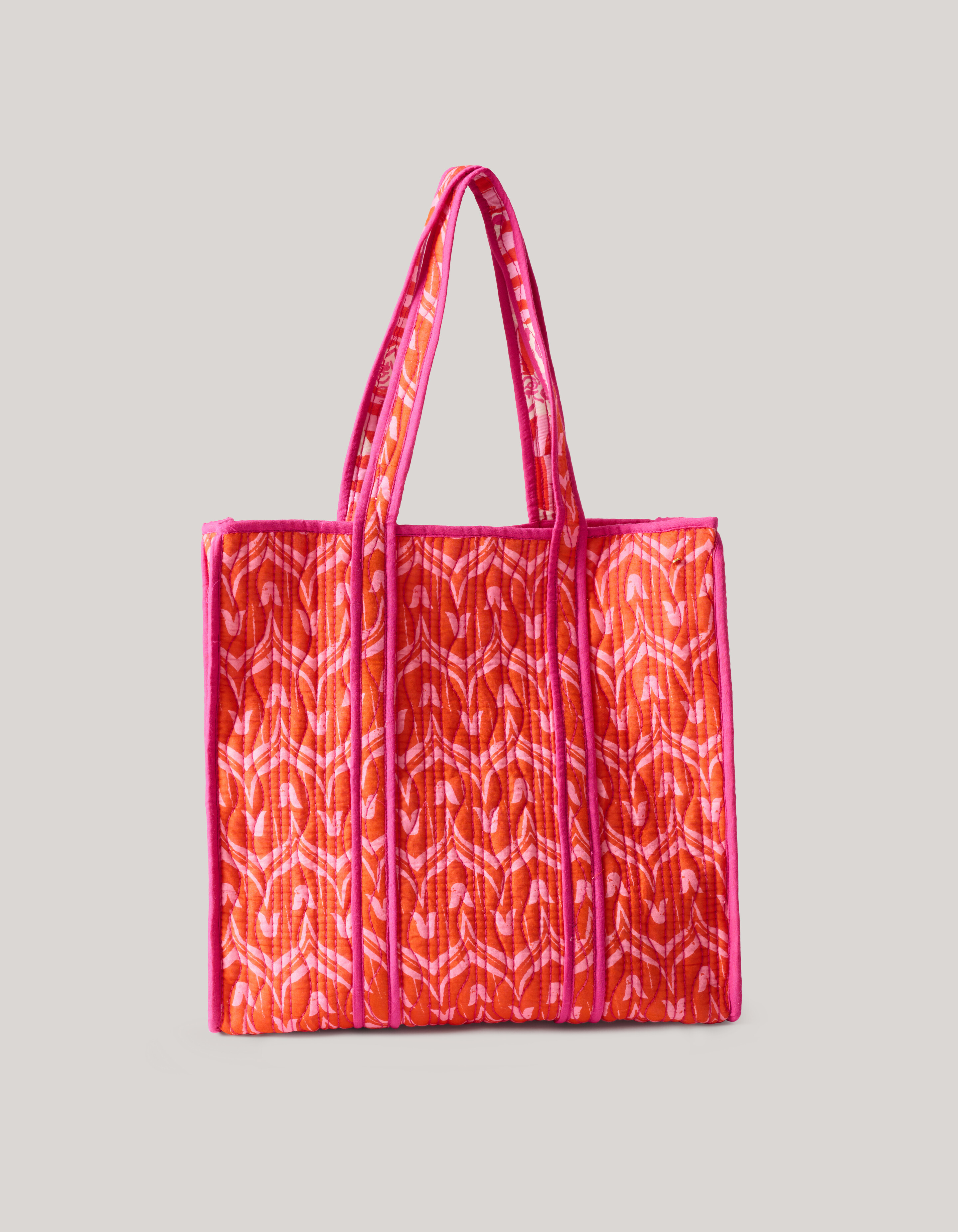 Bedruckter Shopper Oranje SHOEBY ACCESSOIRES