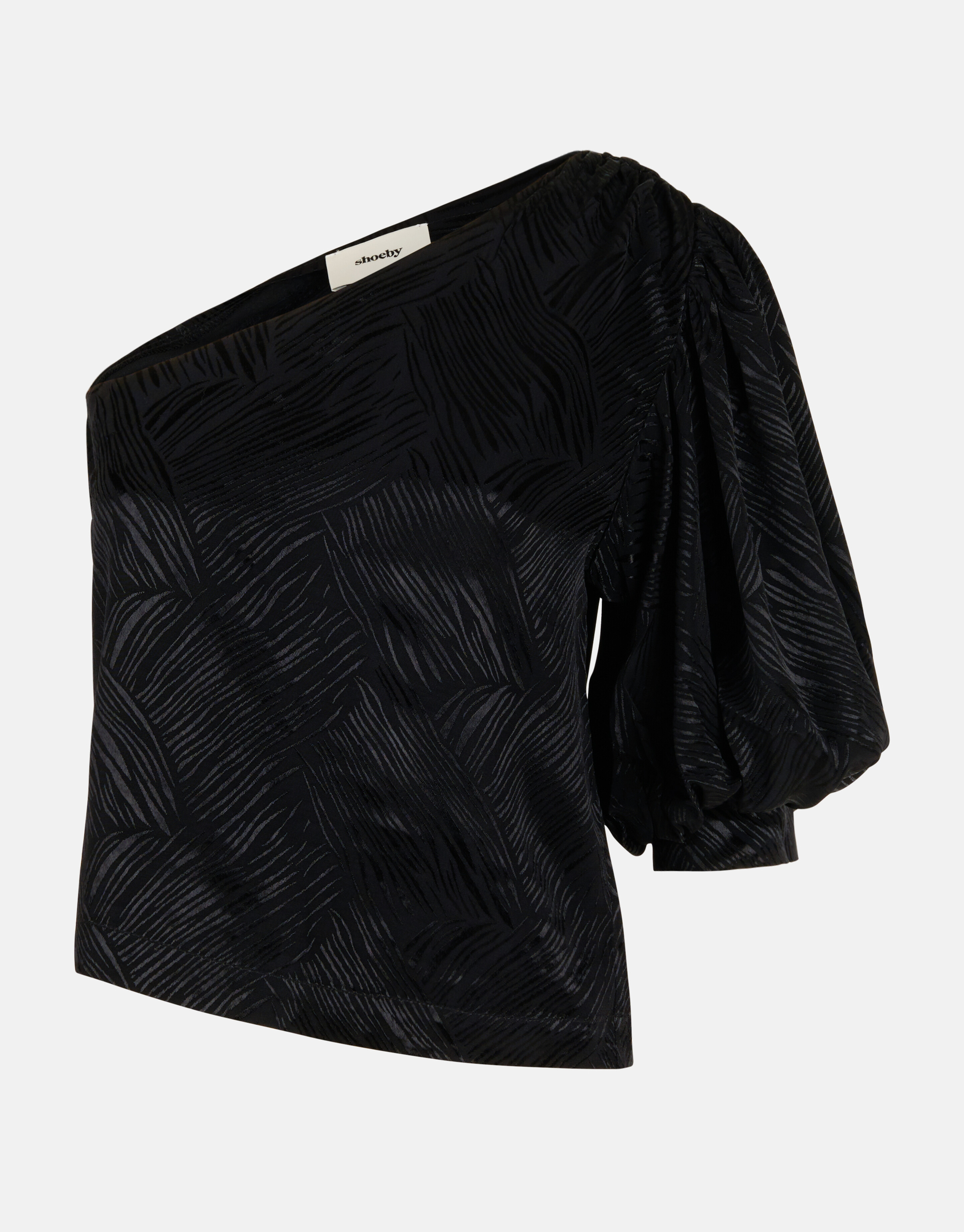 One Shoulder Top Schwarz SHOEBY WOMEN
