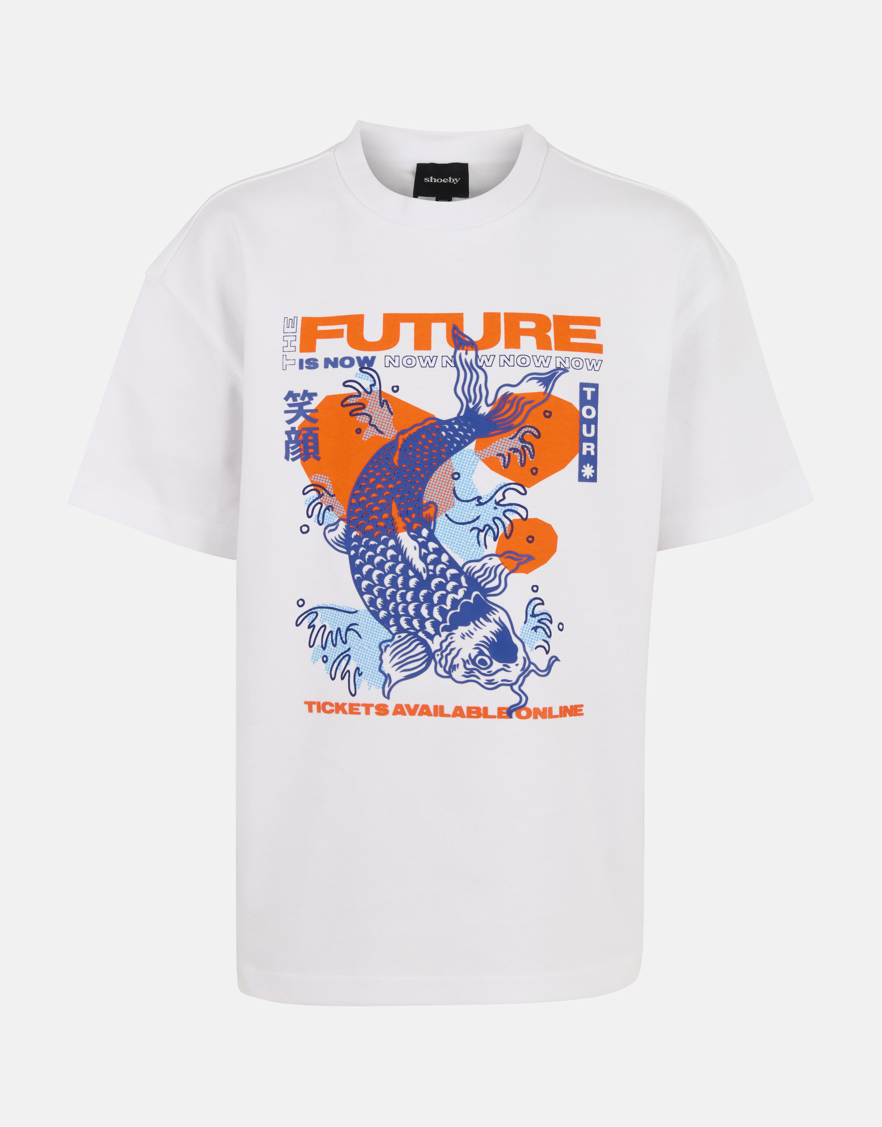Artwork T-shirt Weiß SHOEBY BOYS