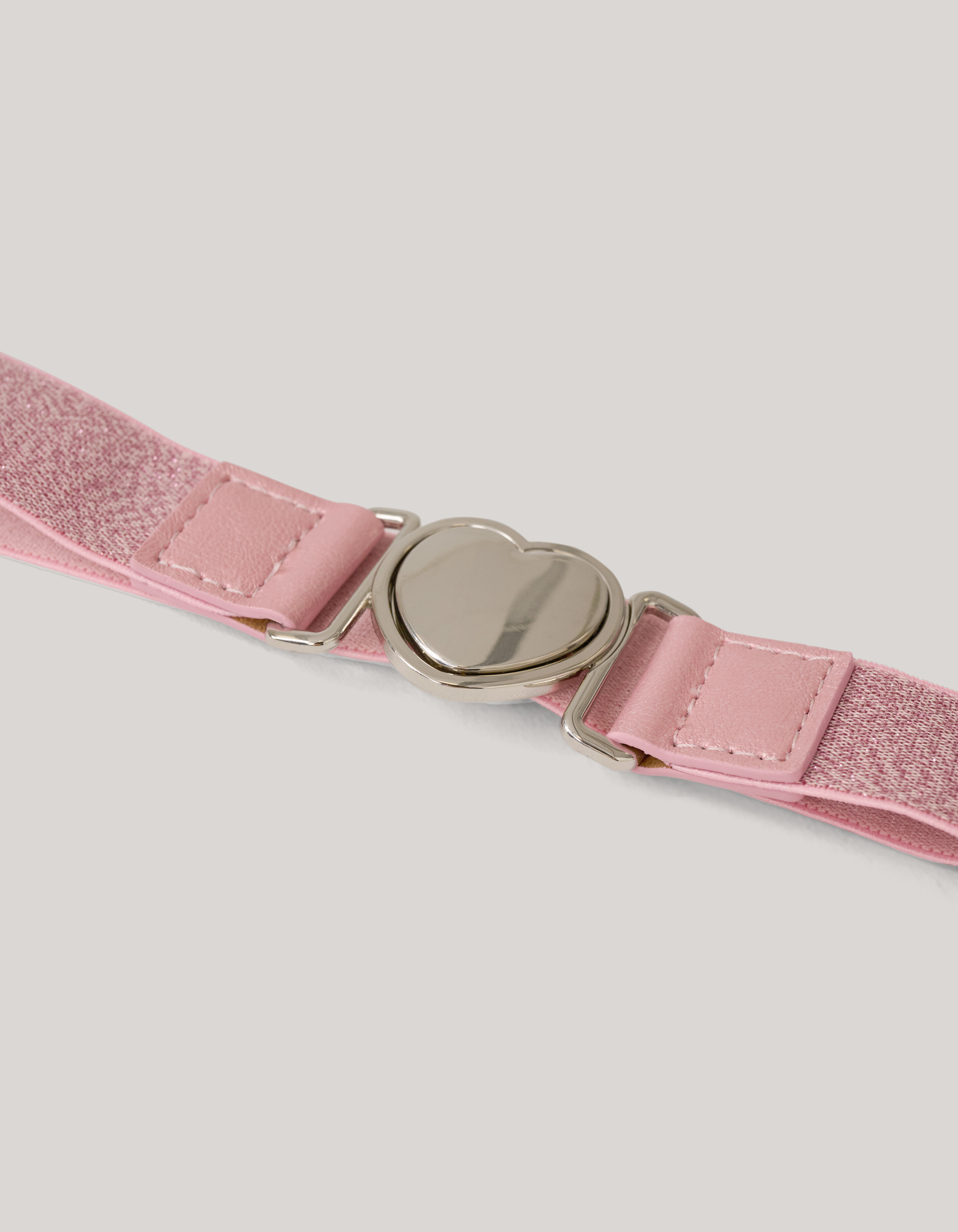 Elastischer Herzgürtel Rosa SHOEBY ACCESSOIRES