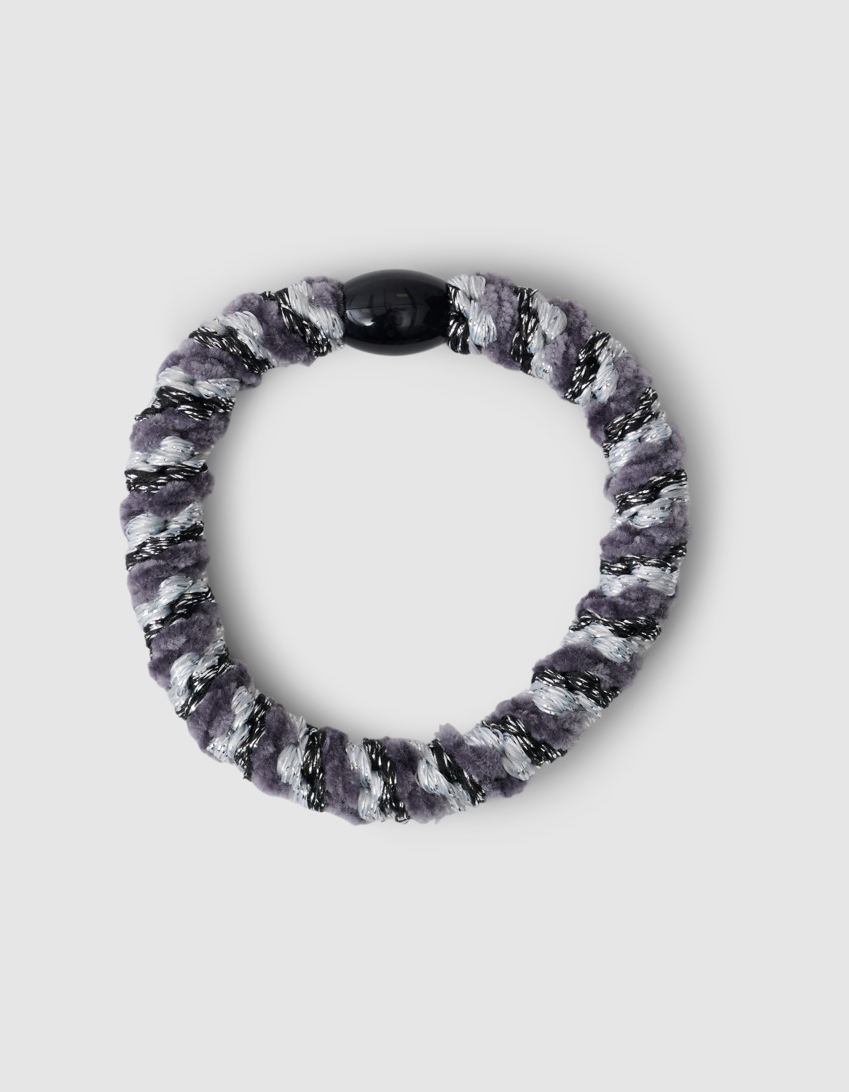 Lurex-Haarband Grau SHOEBY ACCESSOIRES