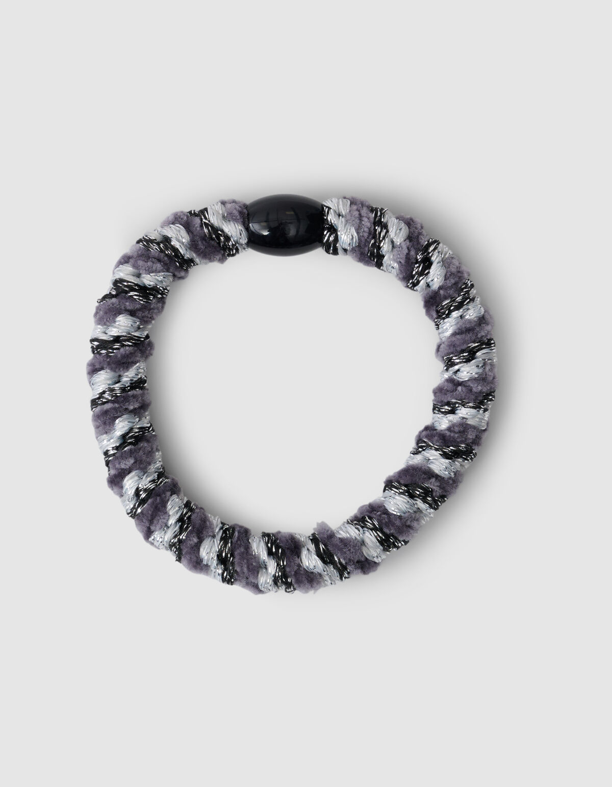 Lurex-Haarband Grau SHOEBY ACCESSOIRES