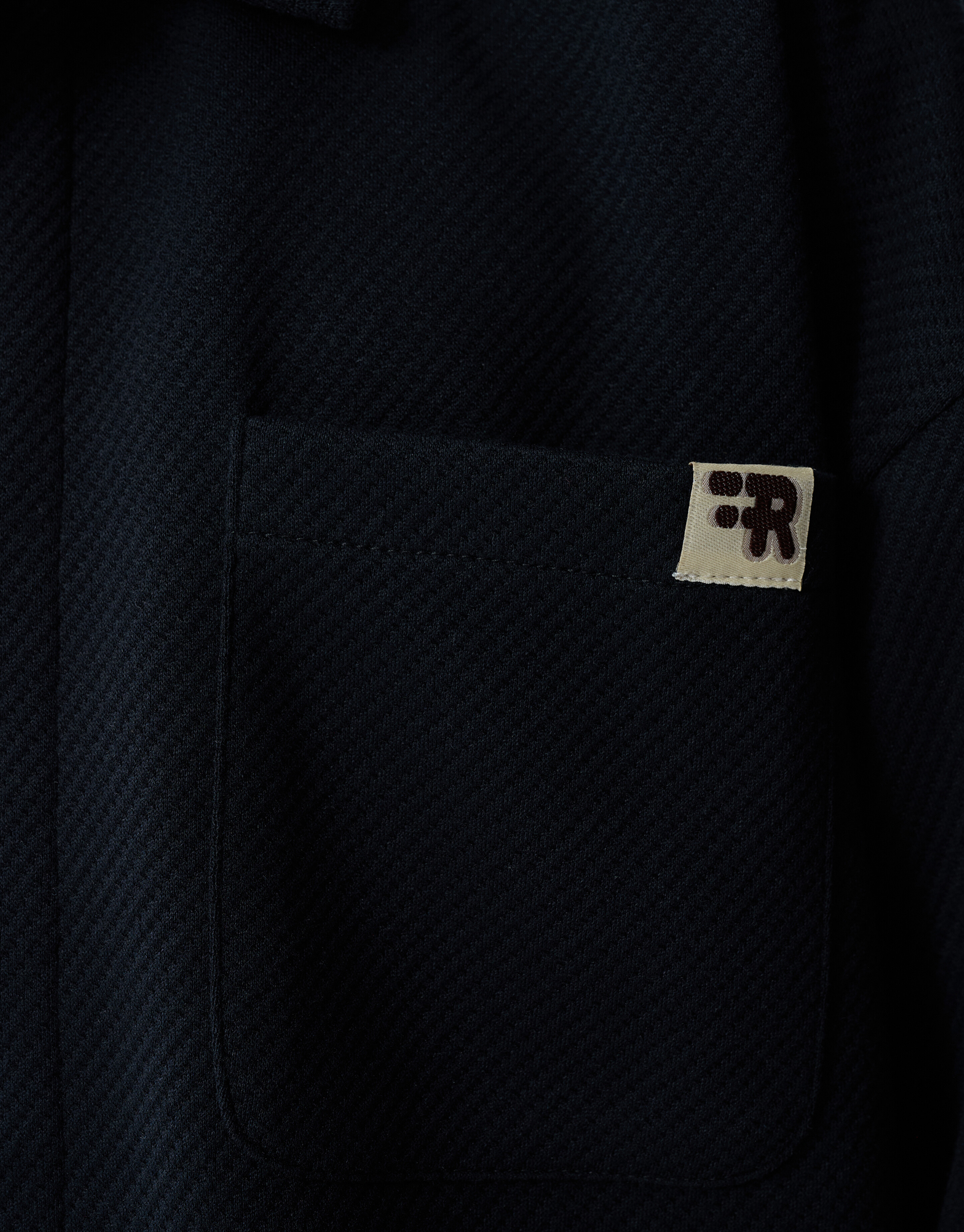 Struktur Overshirt Dunkelgrau SHOEBY BOYS