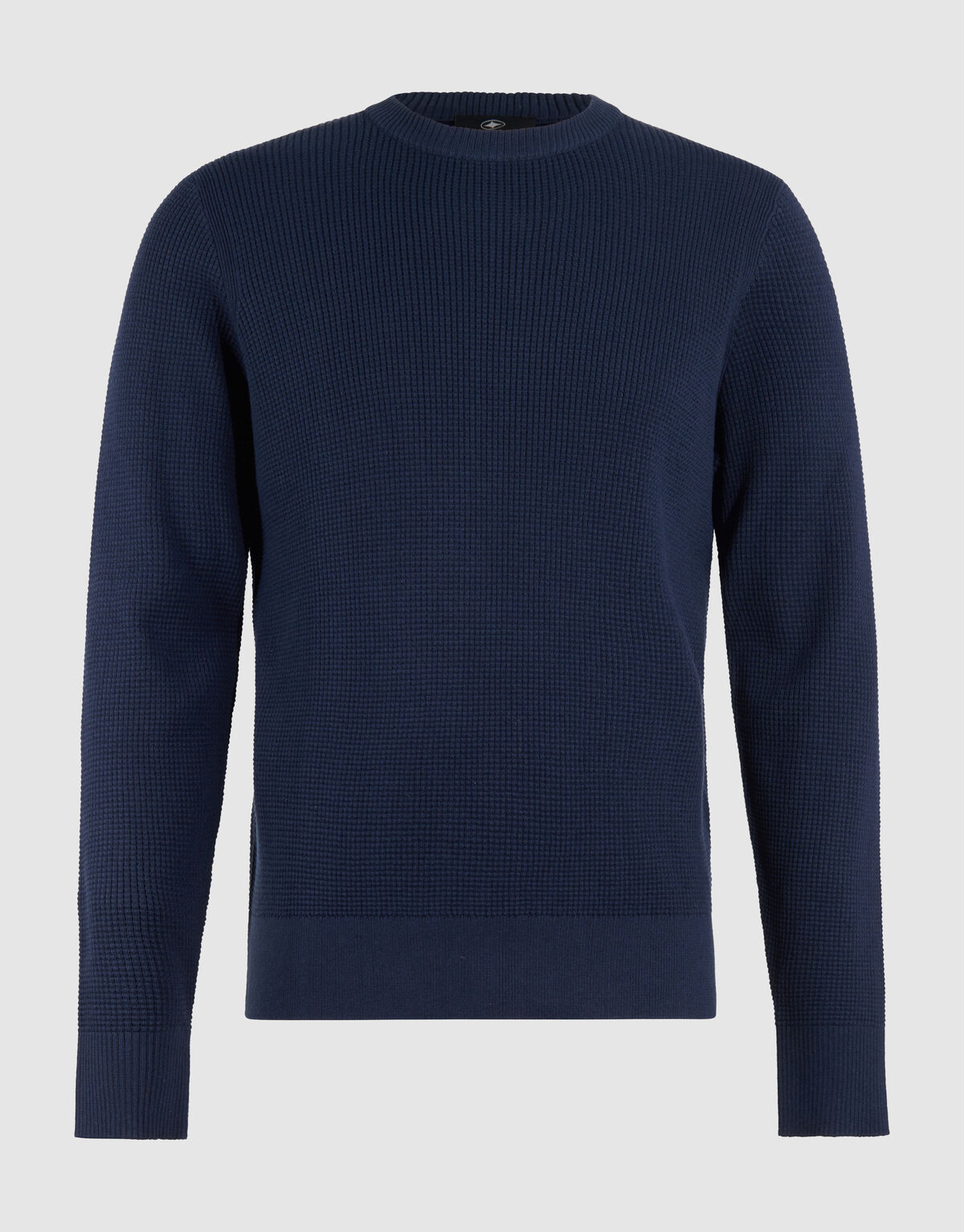 Strickpullover Waffel Dunkelblau SHOEBY MEN