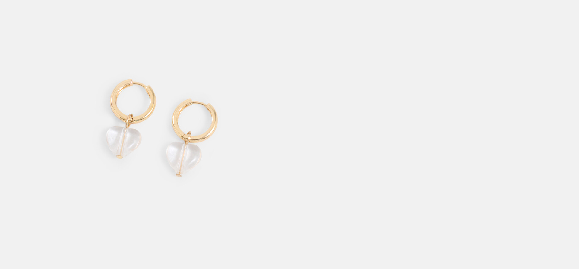Hart Oorbellen Goud SHOEBY ACCESSOIRES