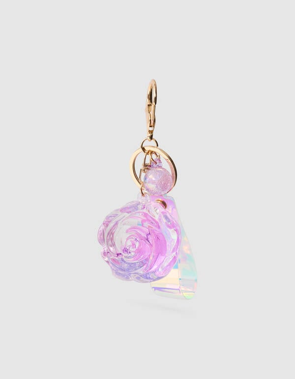 Rose Schlüsselanhänger Lila SHOEBY ACCESSOIRES