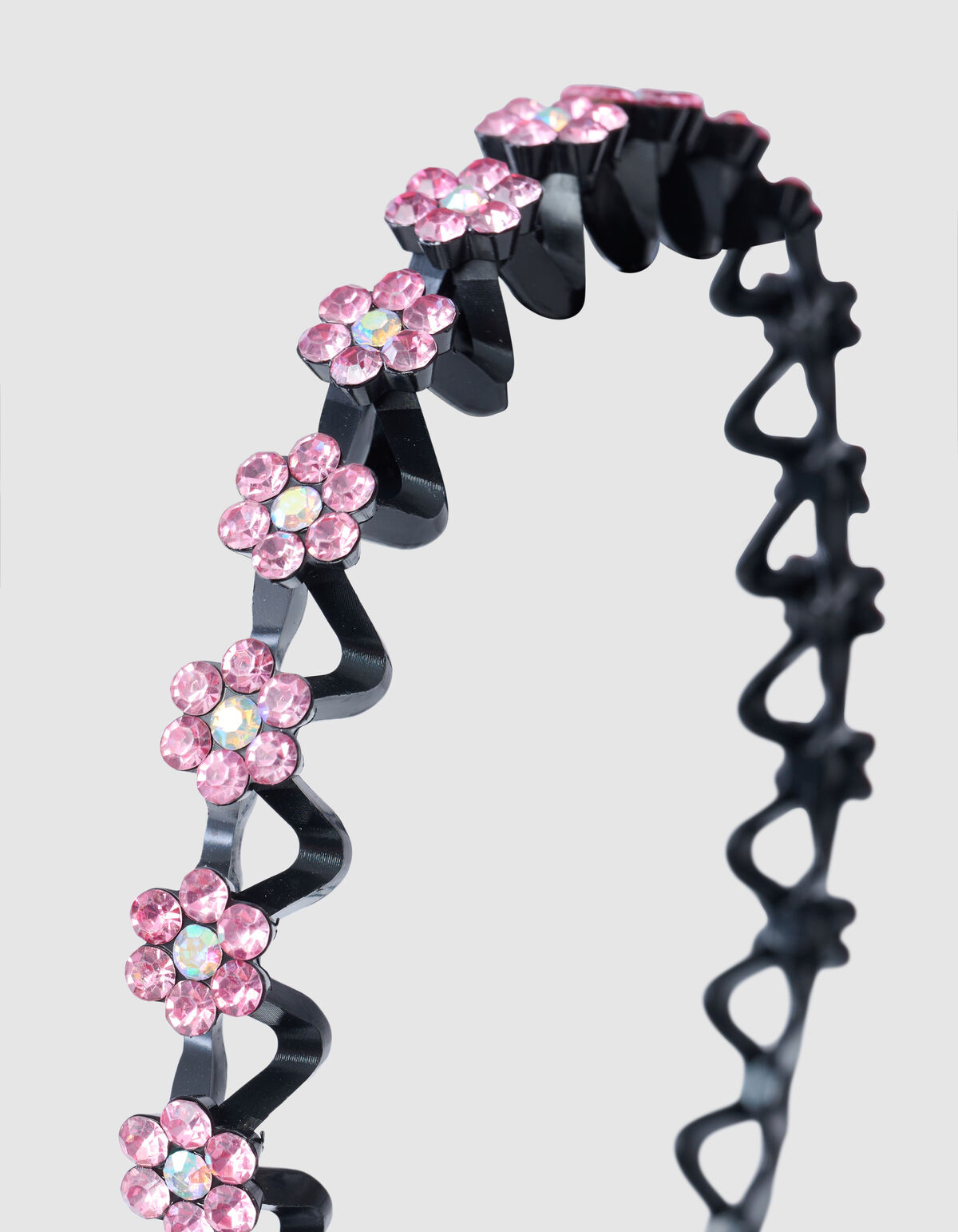 Blumen-Haarband Hellrosa SHOEBY ACCESSOIRES