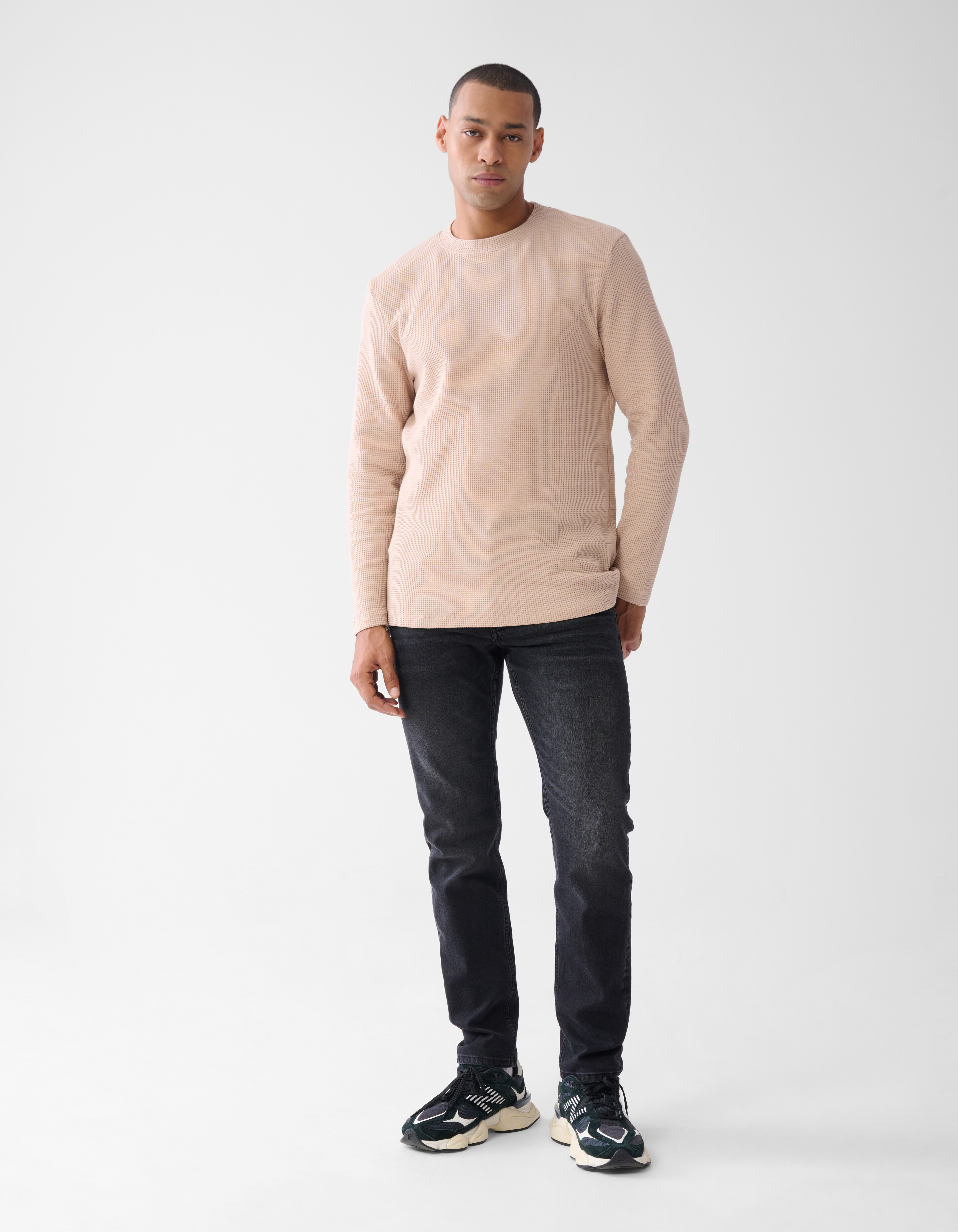 Jersey-T-Shirt Sand SHOEBY MEN