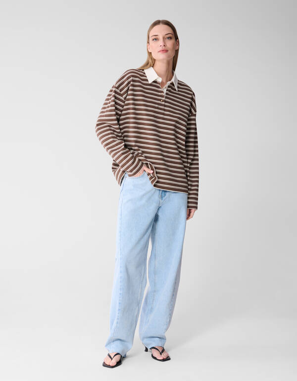 Jeans mit gebogenem Bein, gebleicht SHOEBY WOMEN