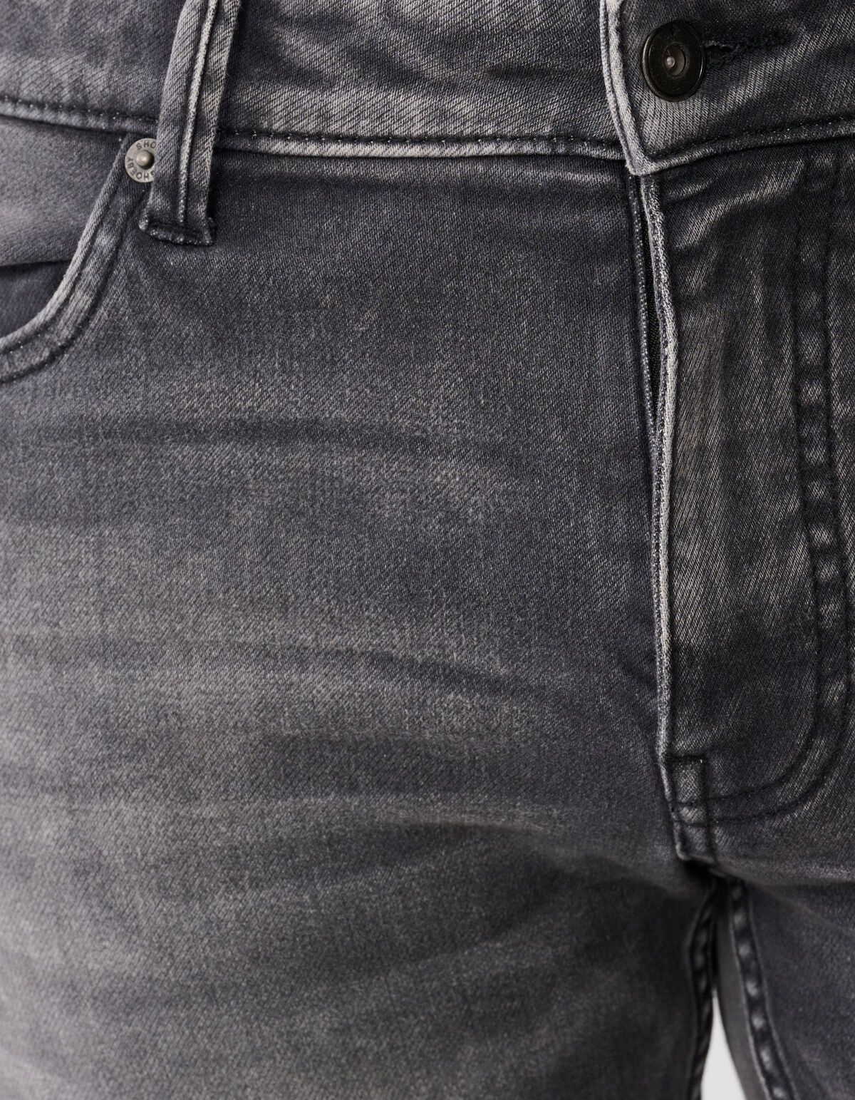 Slim Fit Jog Jeans Grijs L32 SHOEBY MEN