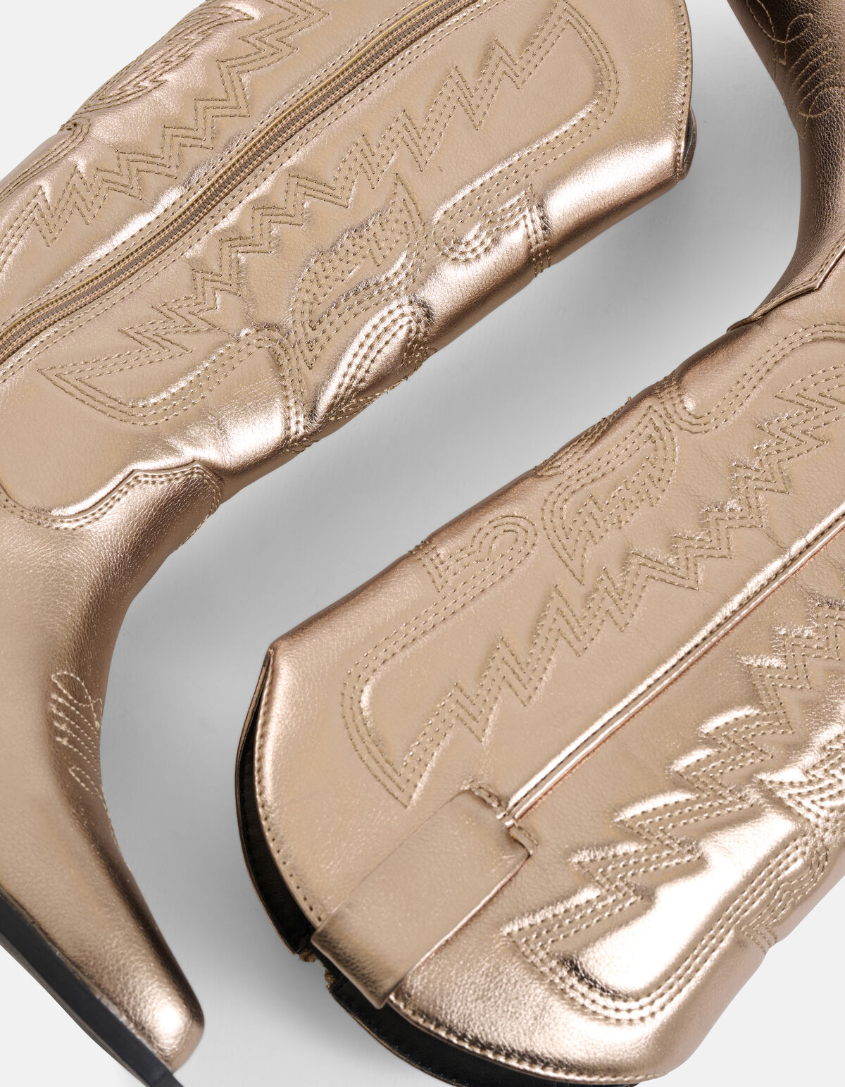 Westernstiefel Gold SHOEBY SHOES