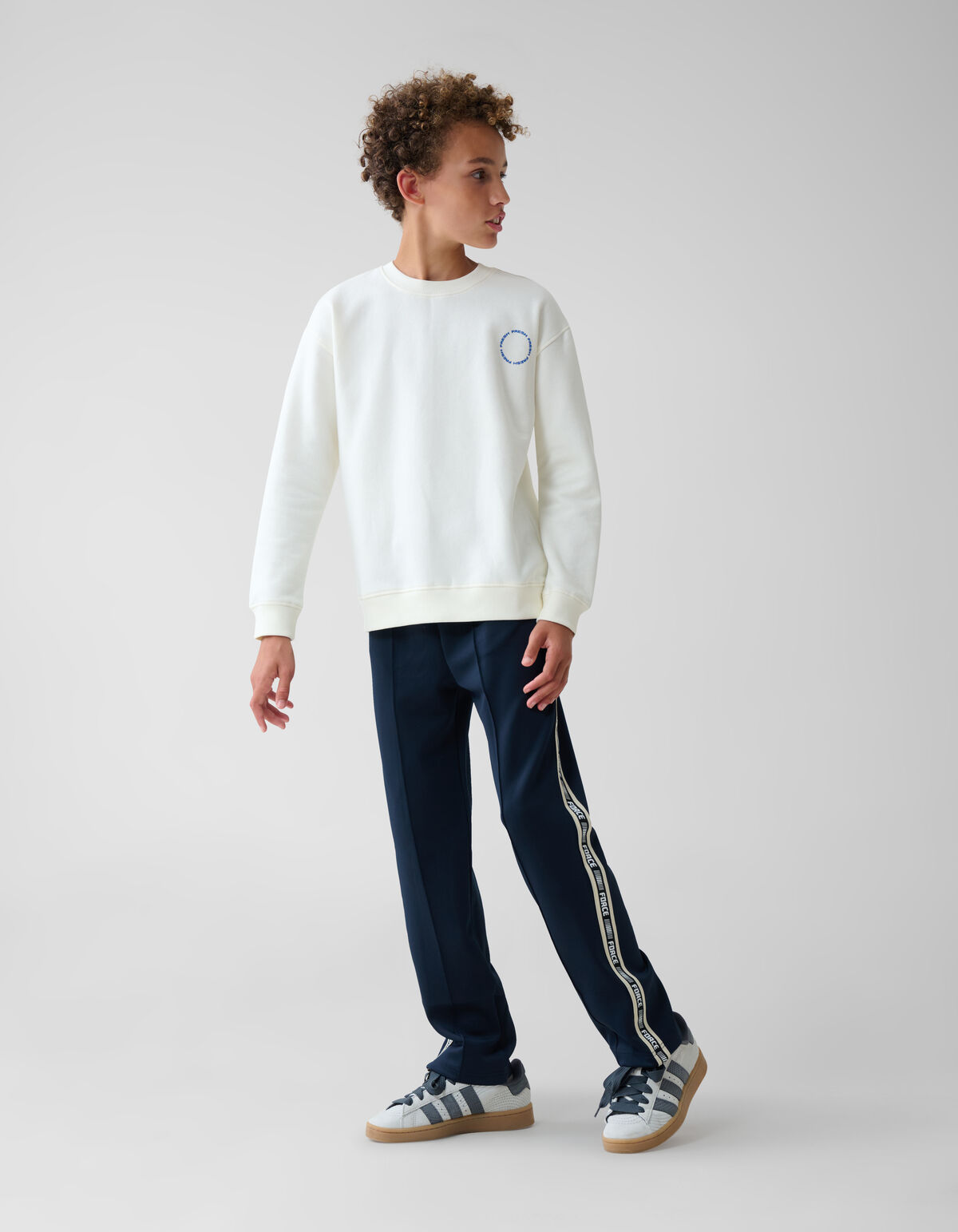 Sportliche Tape-Hose Dunkelblau SHOEBY BOYS