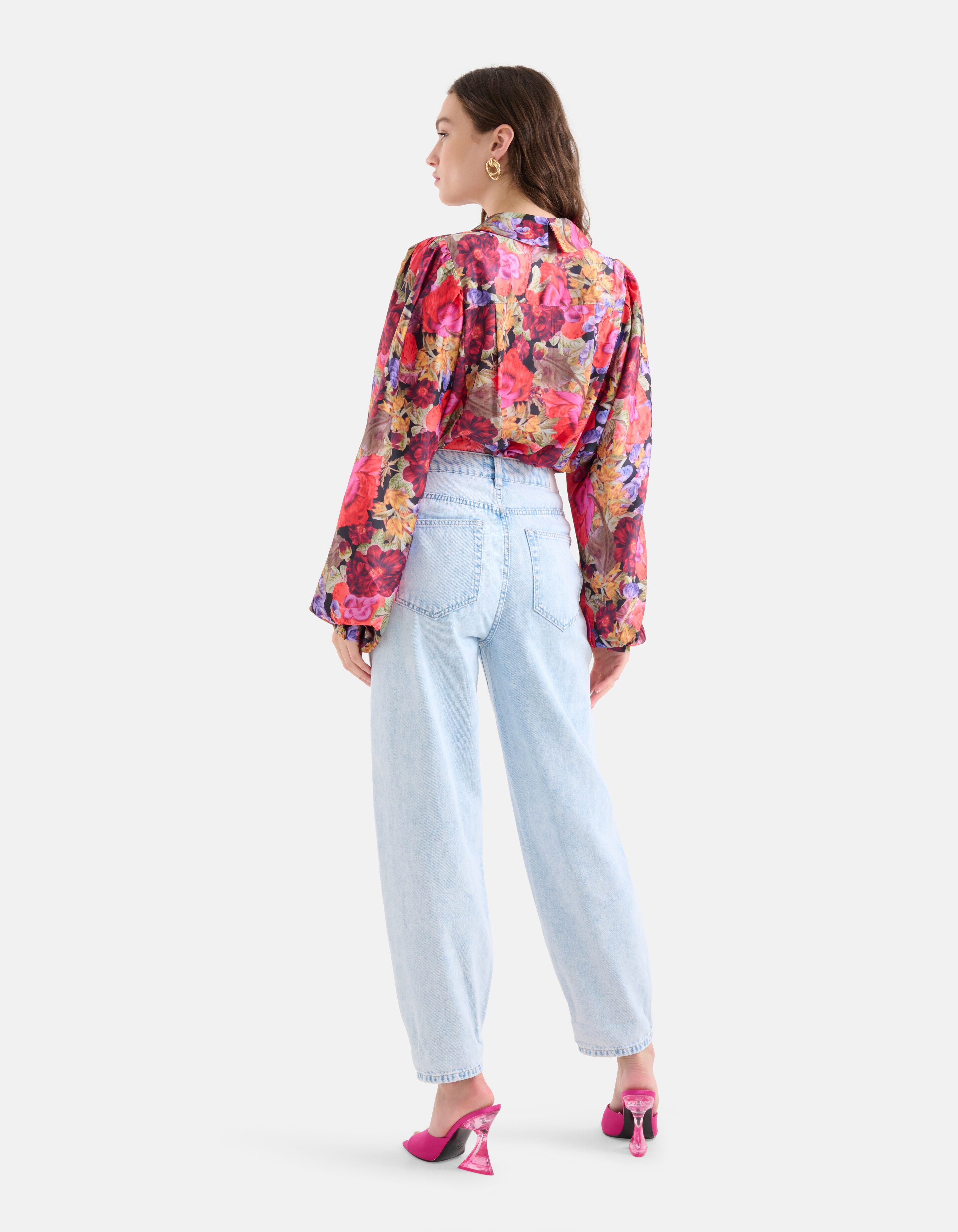Barrel Leg Jeans gebleicht L28 SHOEBY WOMEN