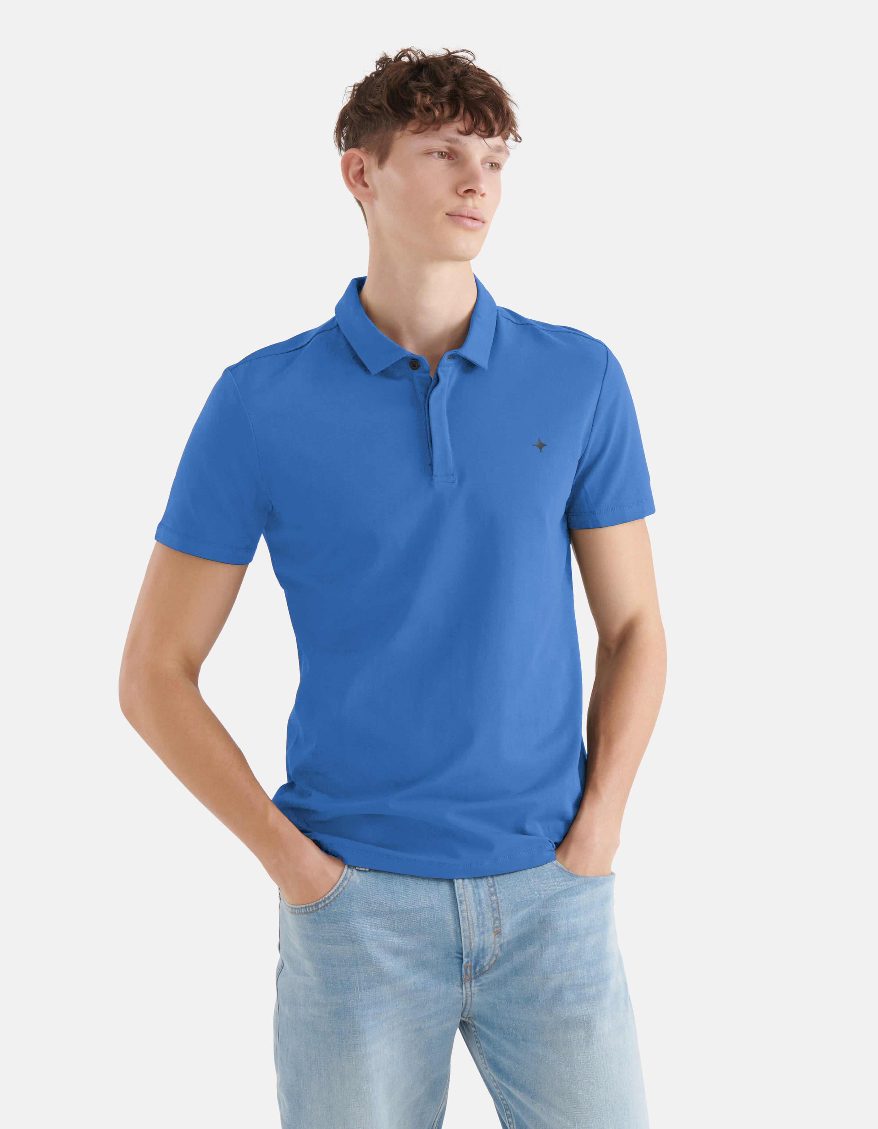 Jersey Polo Blau SHOEBY MEN