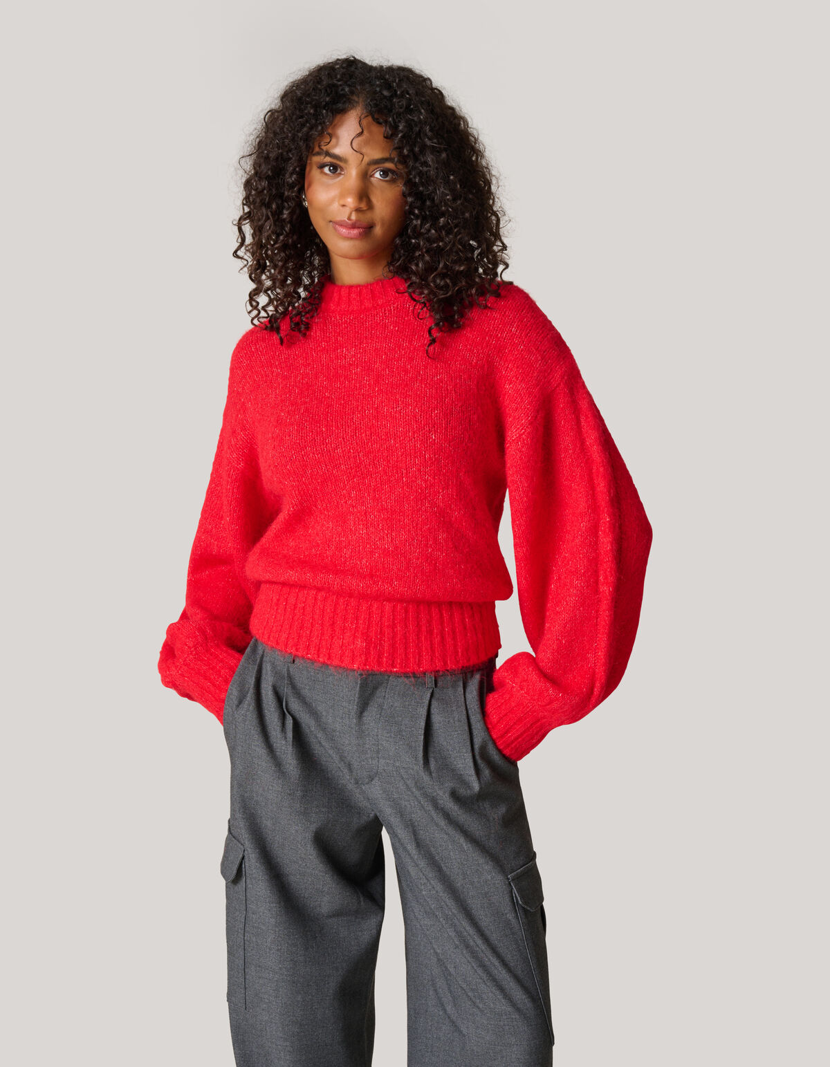 Strickpullover Rot SHOEBY WOMEN