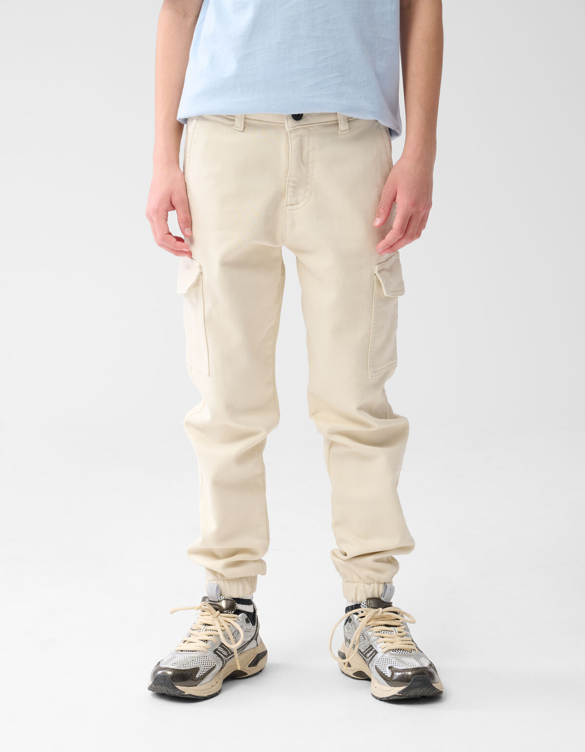 Cargohose Off White SHOEBY BOYS